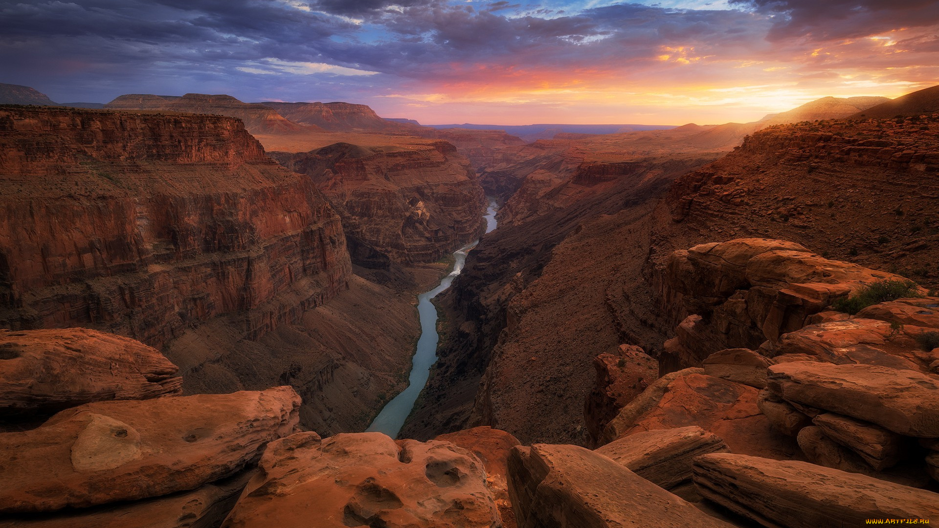 природа, восходы, закаты, простор