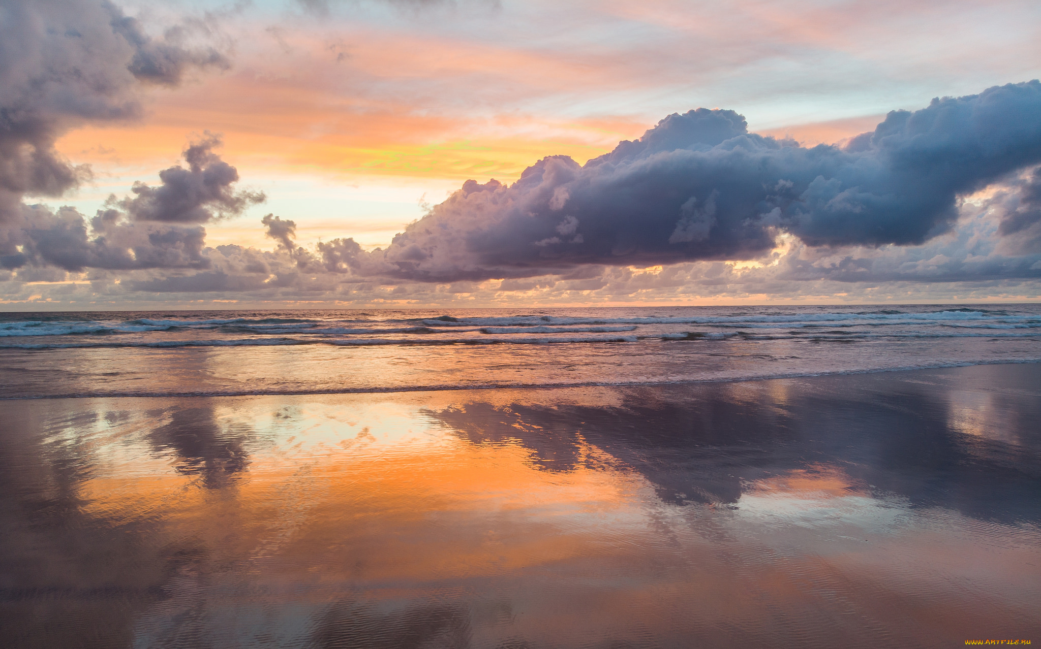 природа, моря, океаны, простор