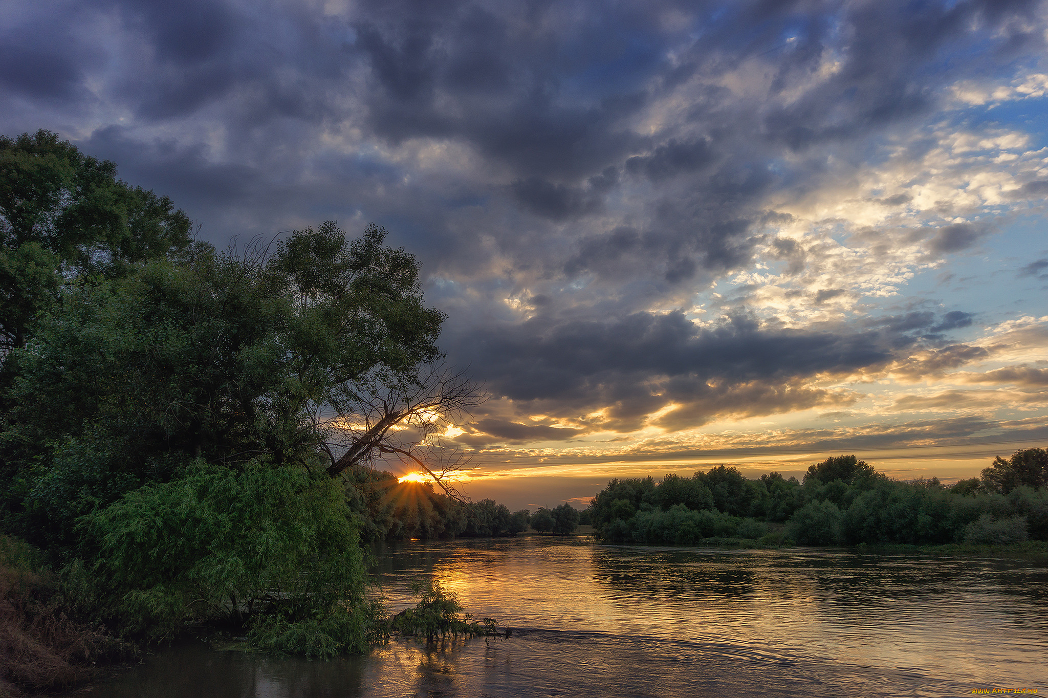 природа, реки, озера, простор