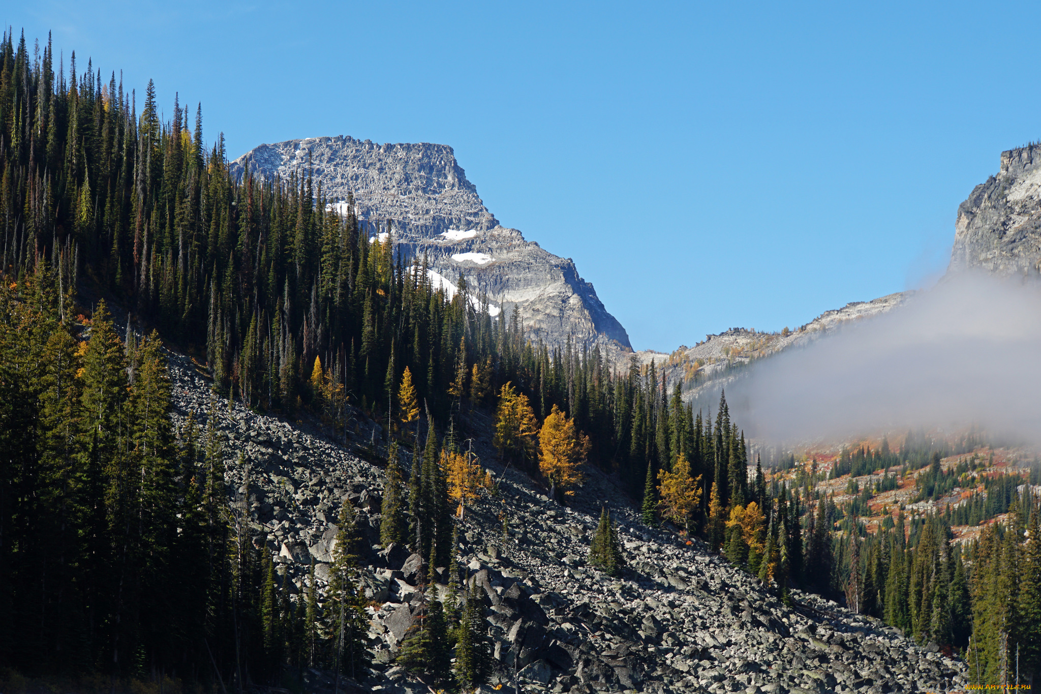 природа, горы, простор