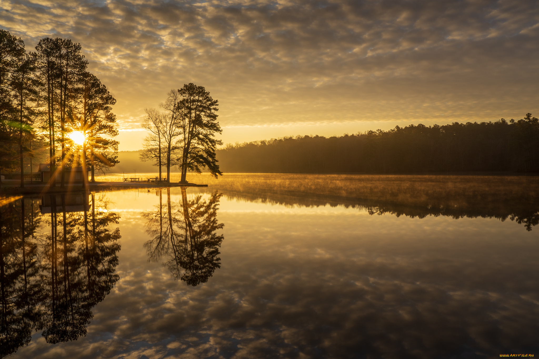 природа, восходы, закаты, простор