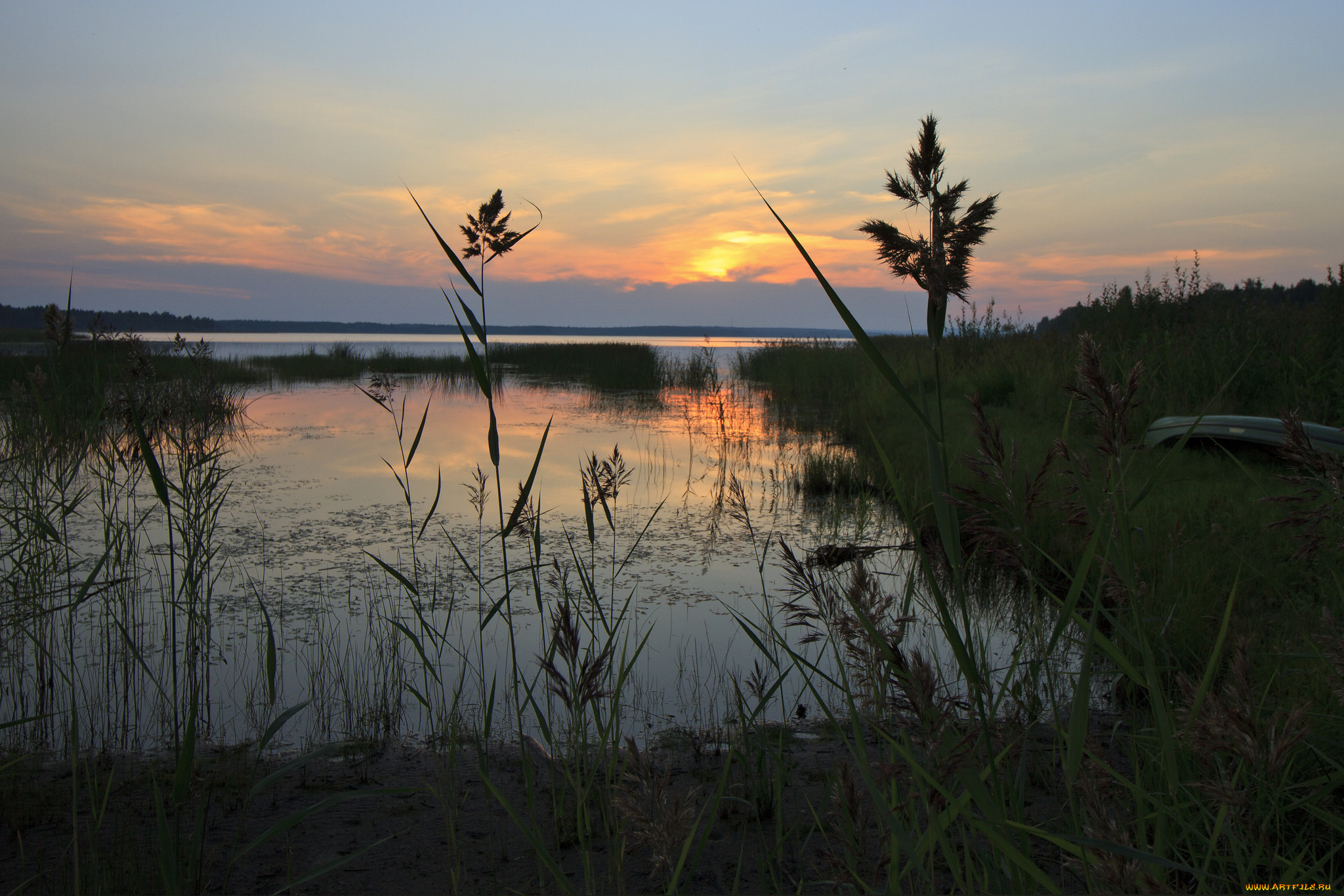 природа, реки, озера, простор