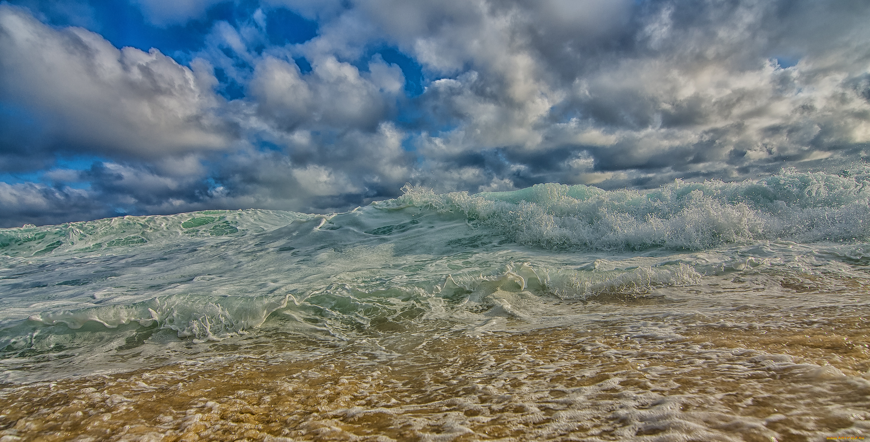 природа, моря, океаны, простор