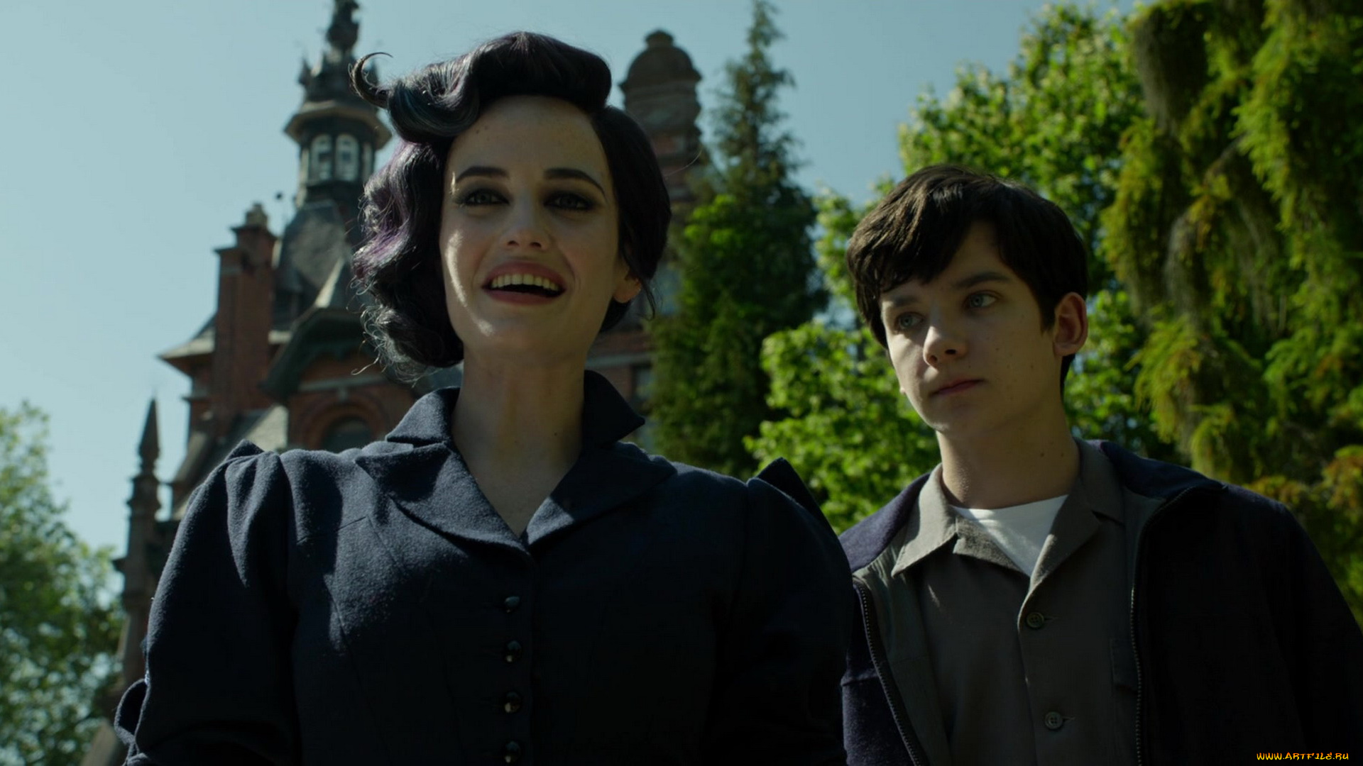 кино, фильмы, miss, peregrine`s, home, for, peculiar, children, мисс, сапсан, джейкоб