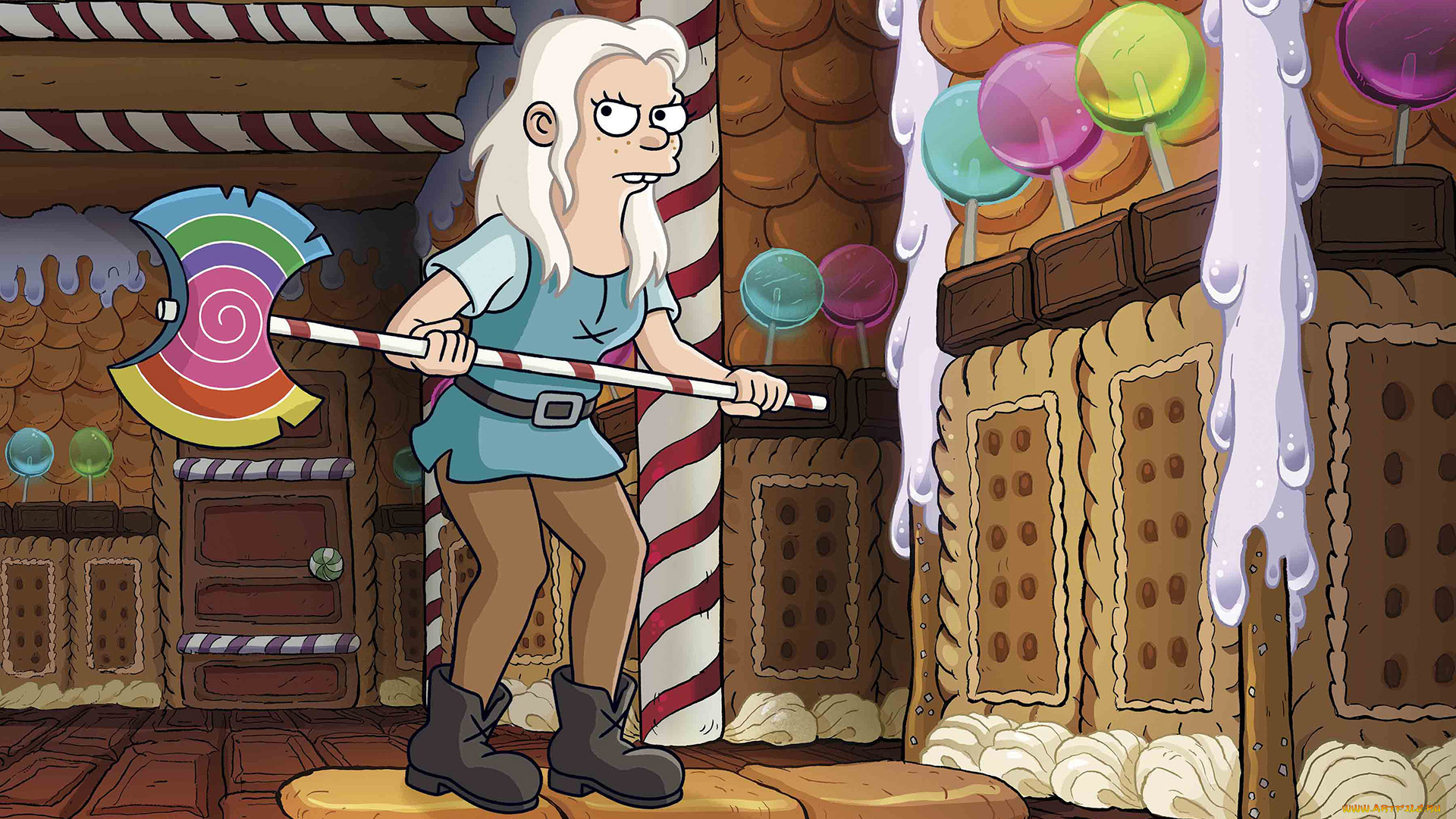 мультфильмы, disenchantment, bean, разочарование