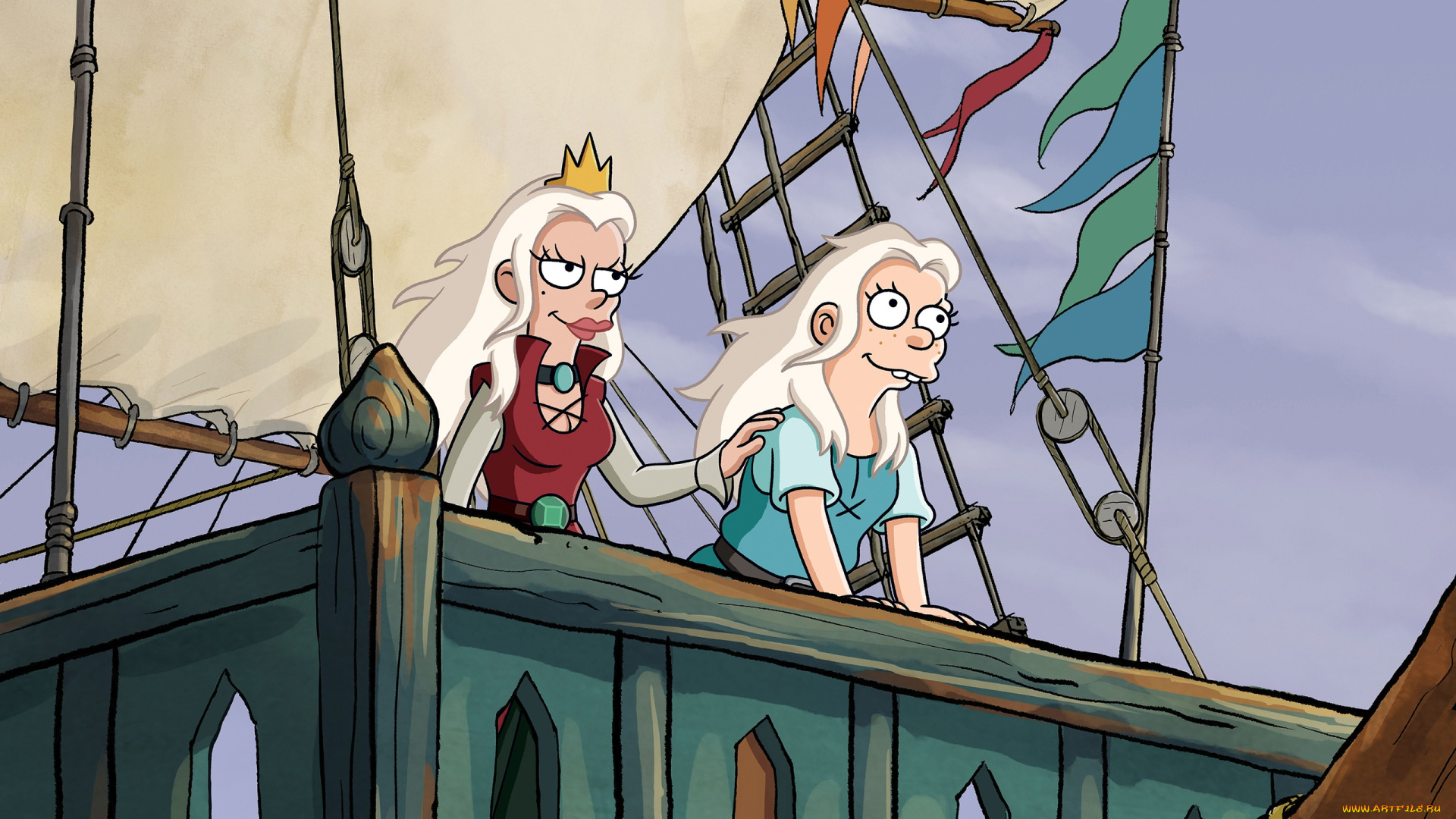 мультфильмы, disenchantment, разочарование, bean