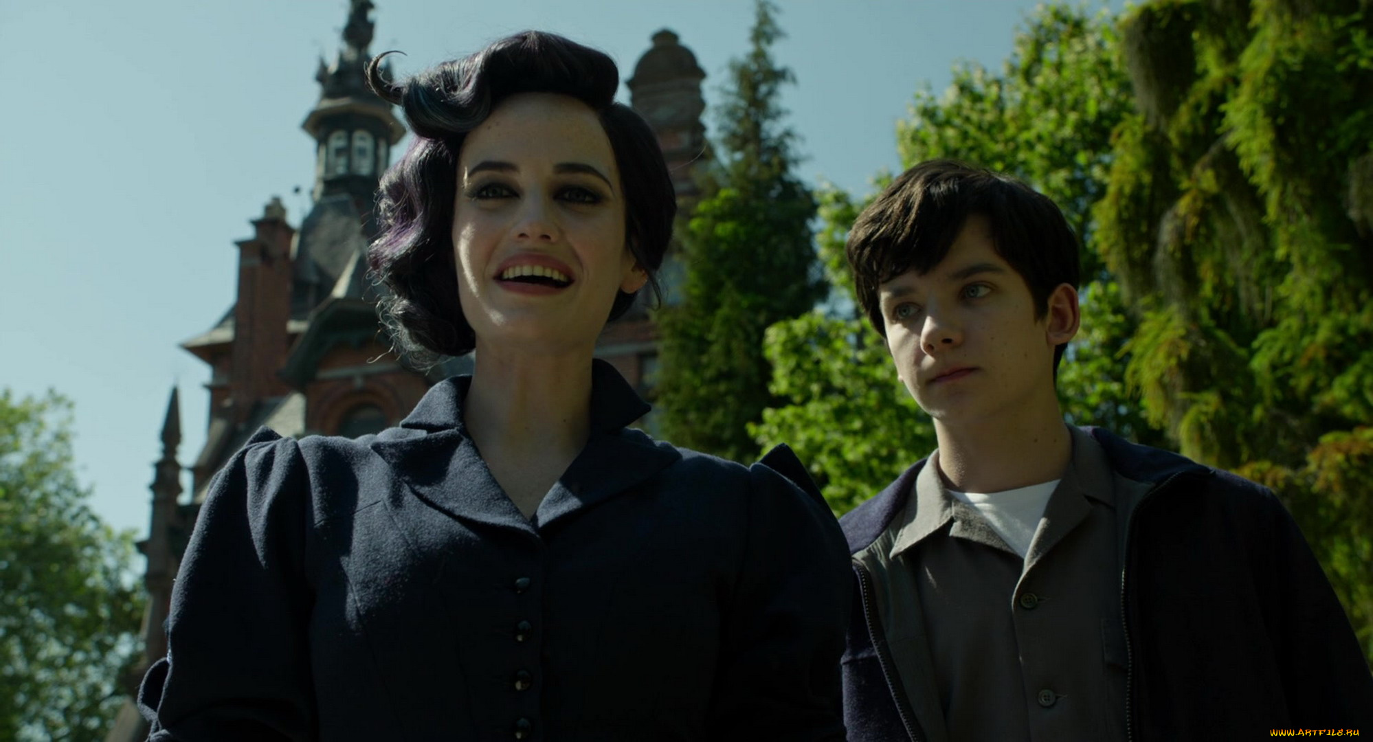 кино, фильмы, miss, peregrine`s, home, for, peculiar, children, мисс, сапсан, джейкоб