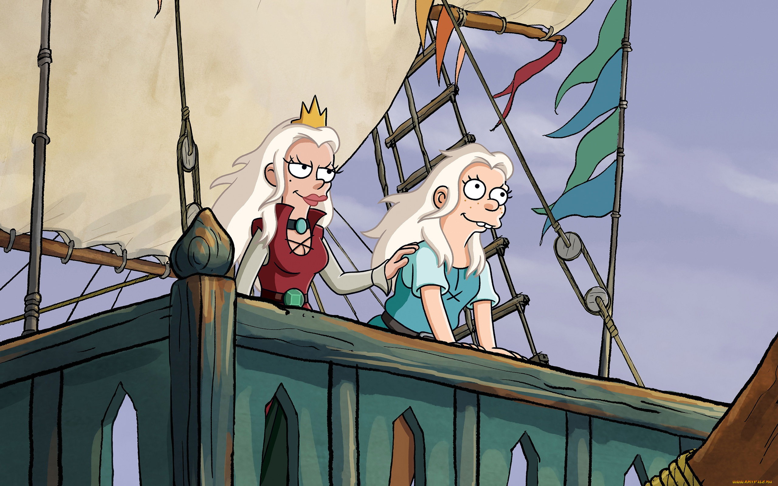 мультфильмы, disenchantment, разочарование, bean