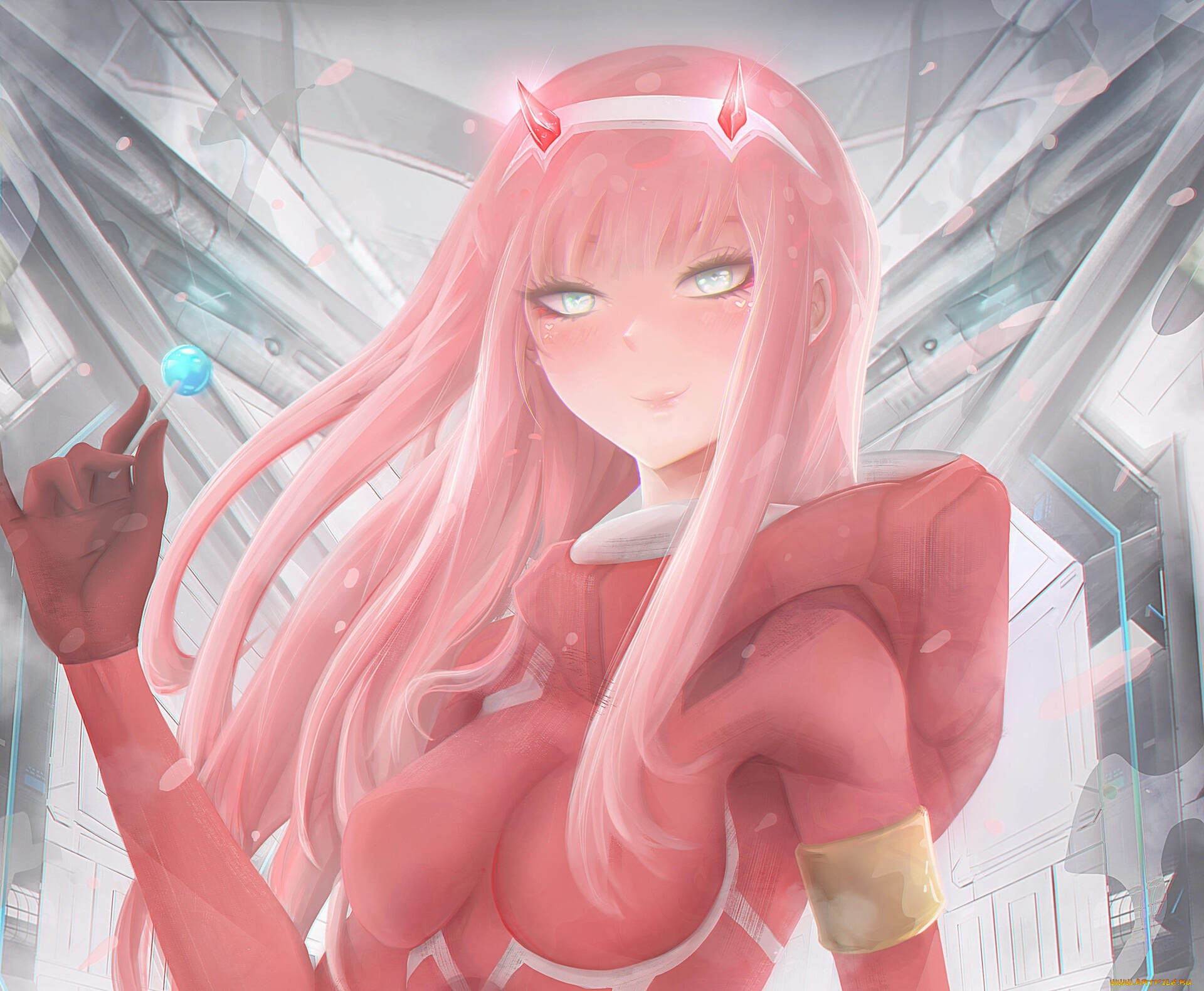 аниме, darling, in, the, frankxx, милый, во, франксе