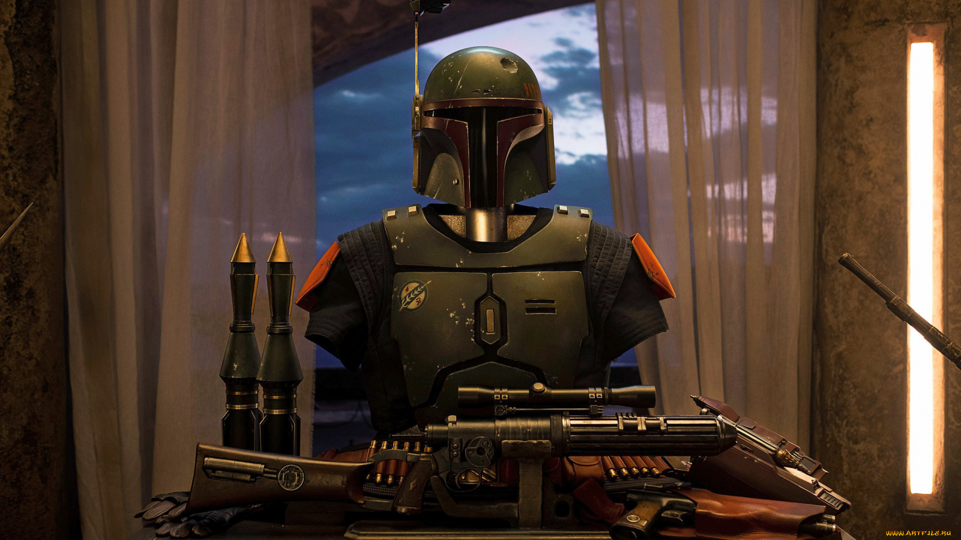 the, book, of, boba, fett, , , сериал, 2021, –, , кино, фильмы, the, book, of, boba, fett, , сериал, книга, бобы, фетта, boba, fett, costume, helmet, guns, 4k, костюм, оружие, фантастика, боевик