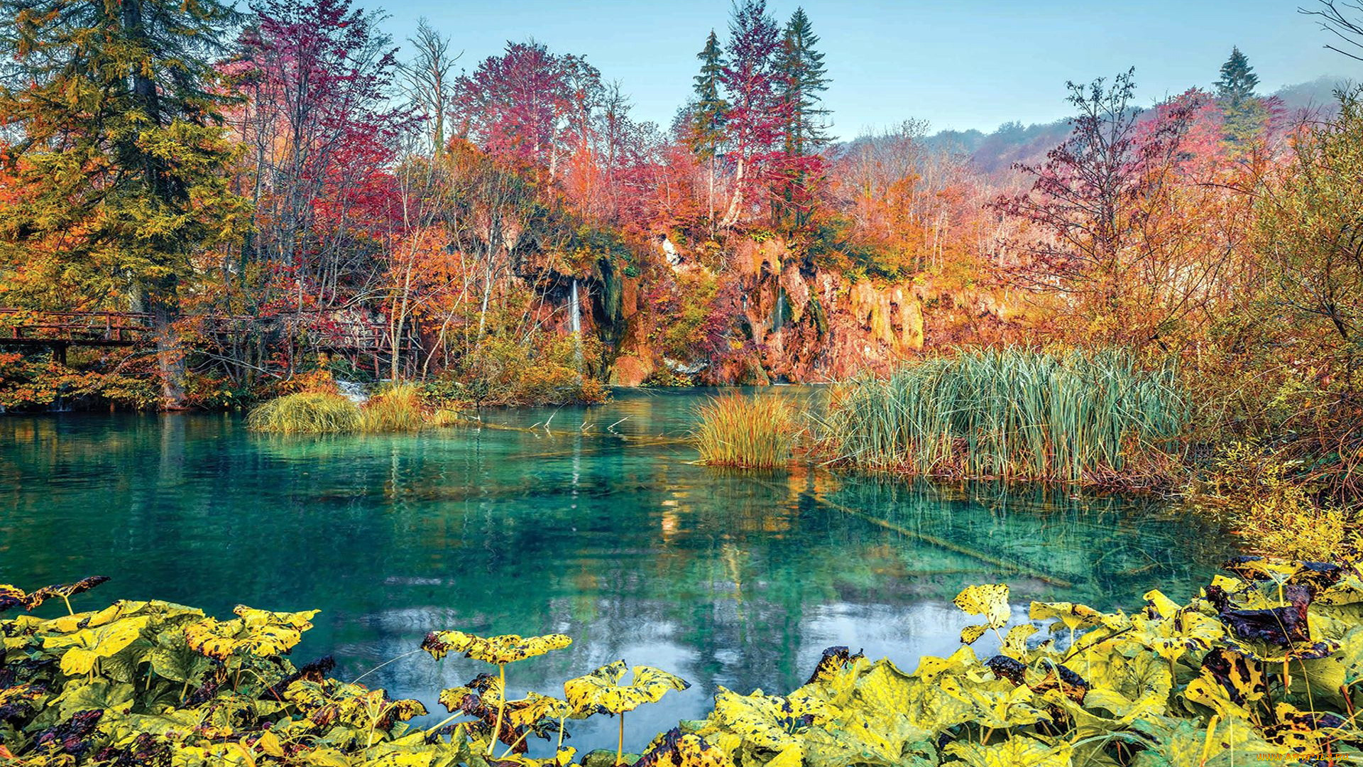 plitvice, national, park, croatia, природа, реки, озера, plitvice, national, park