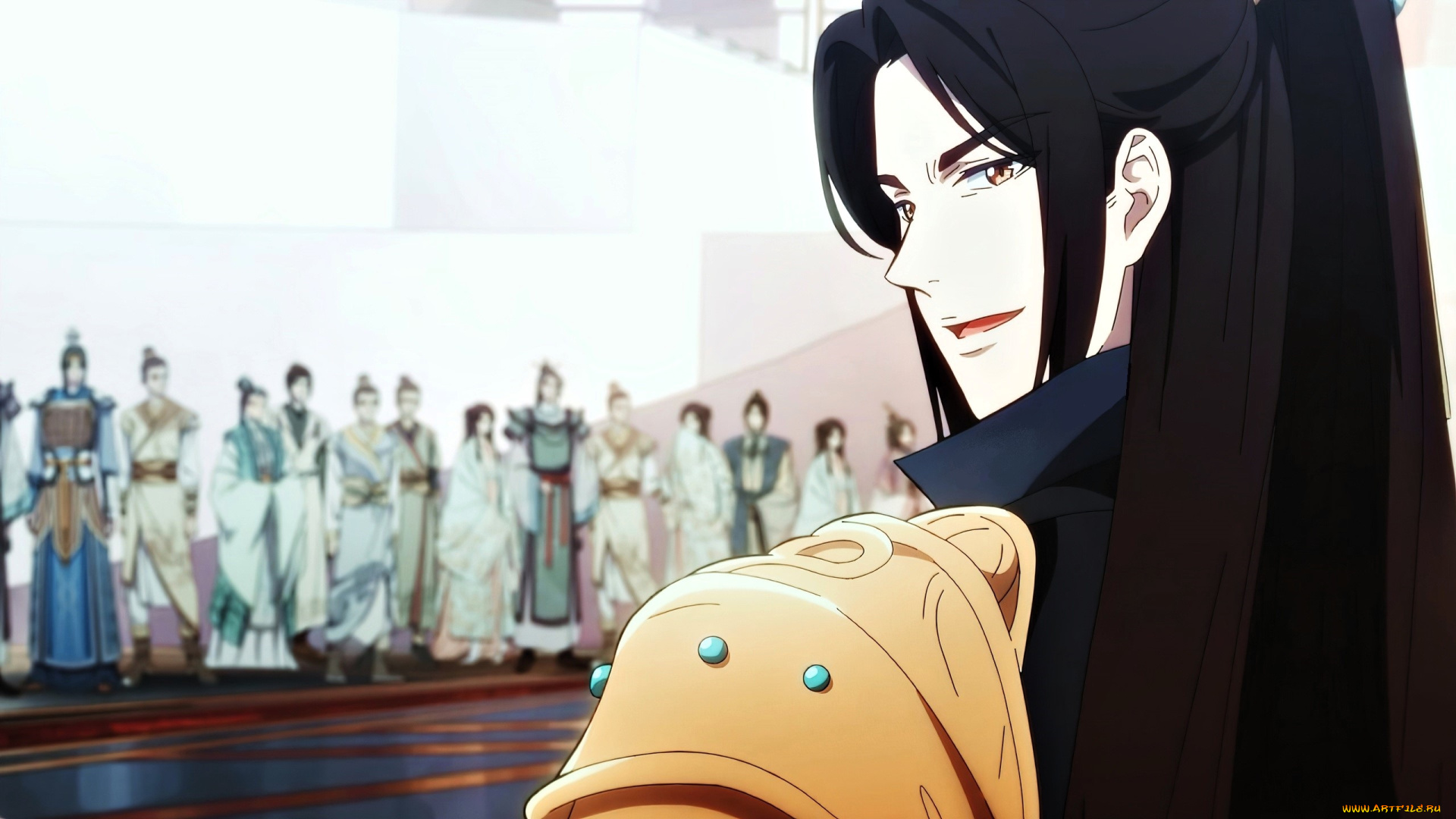 аниме, tian, guan, ci, fu, персонажи