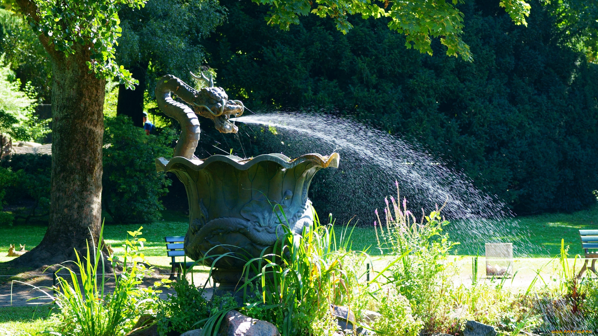 разное, садовые, и, парковые, скульптуры, скульптура