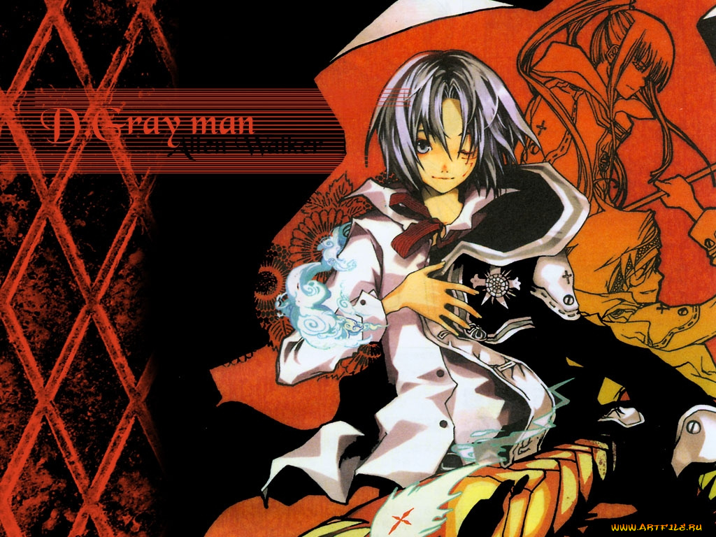 аниме, gray, man