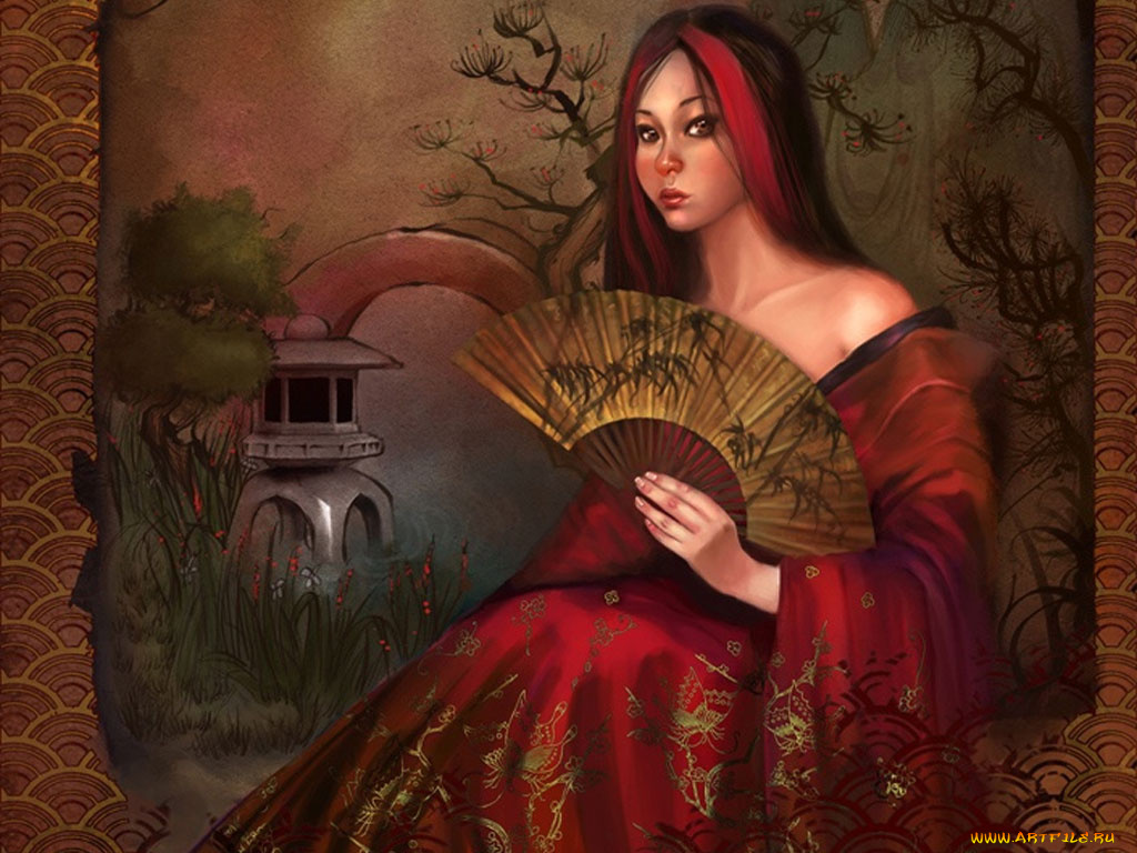 фэнтези, девушки