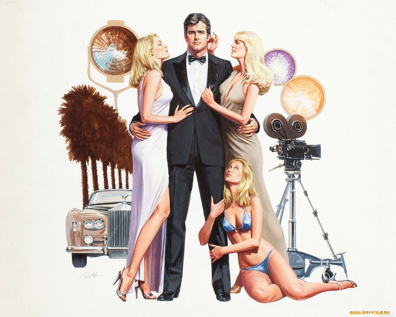 рисованные, люди