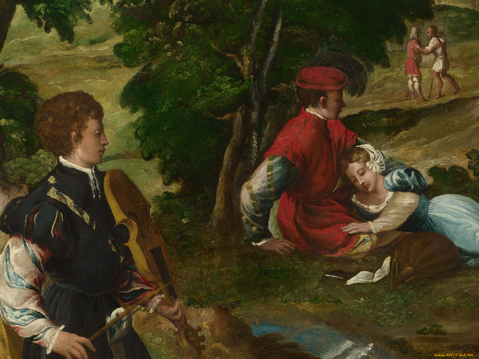 рисованные, живопись