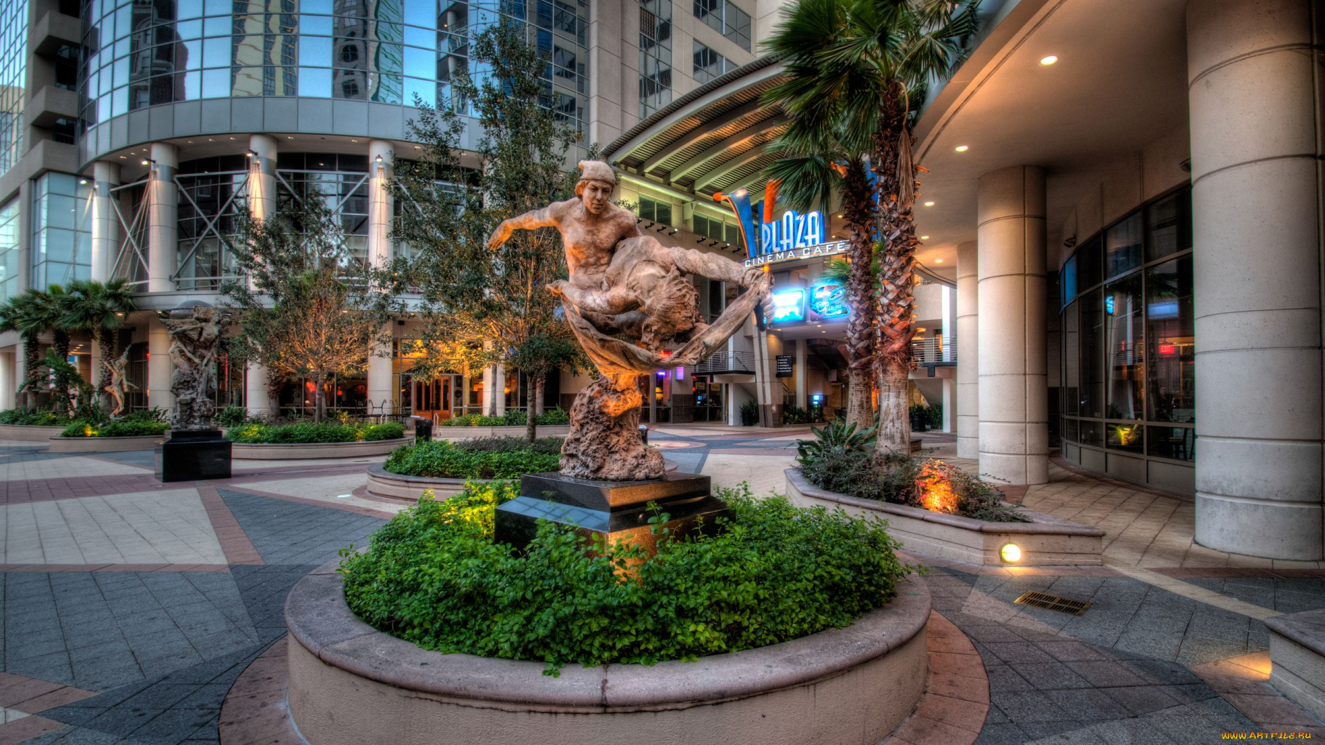 orlando, города, памятники, скульптуры, арт, объекты