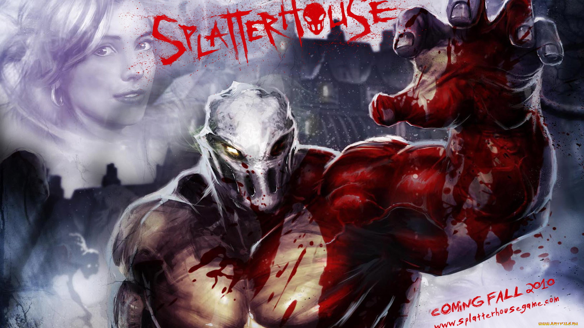 splatterhouse, видео, игры