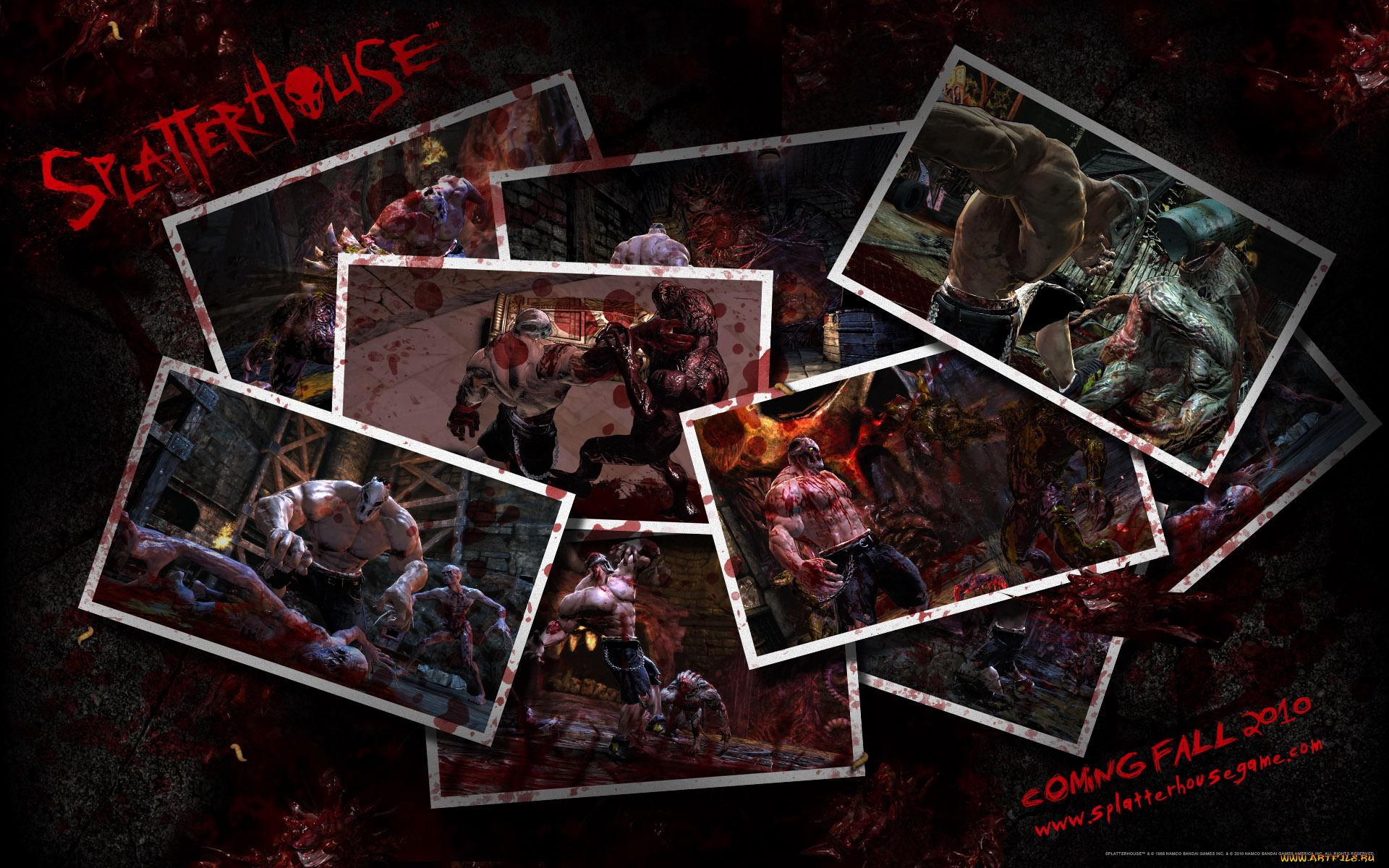 splatterhouse, видео, игры