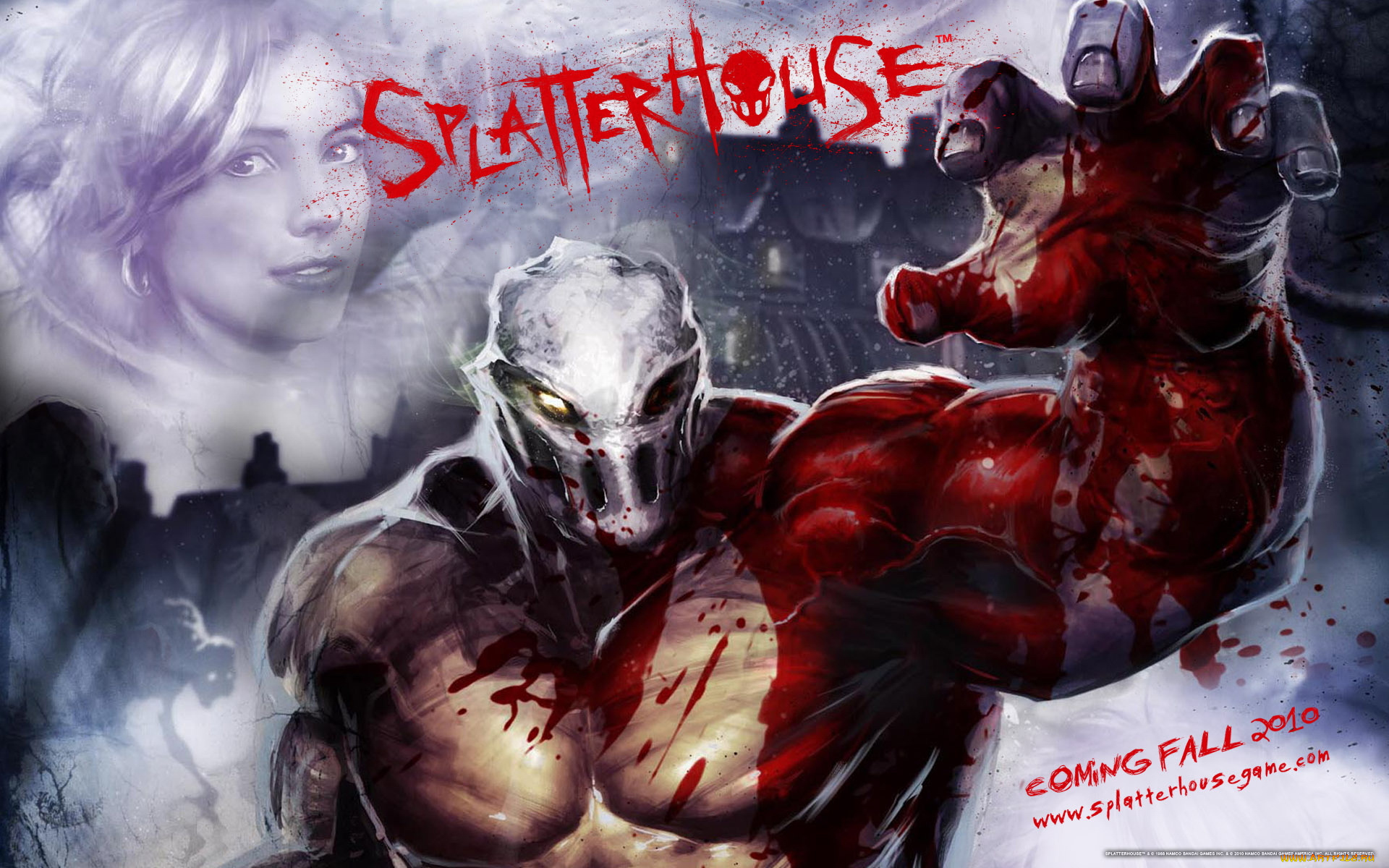 splatterhouse, видео, игры