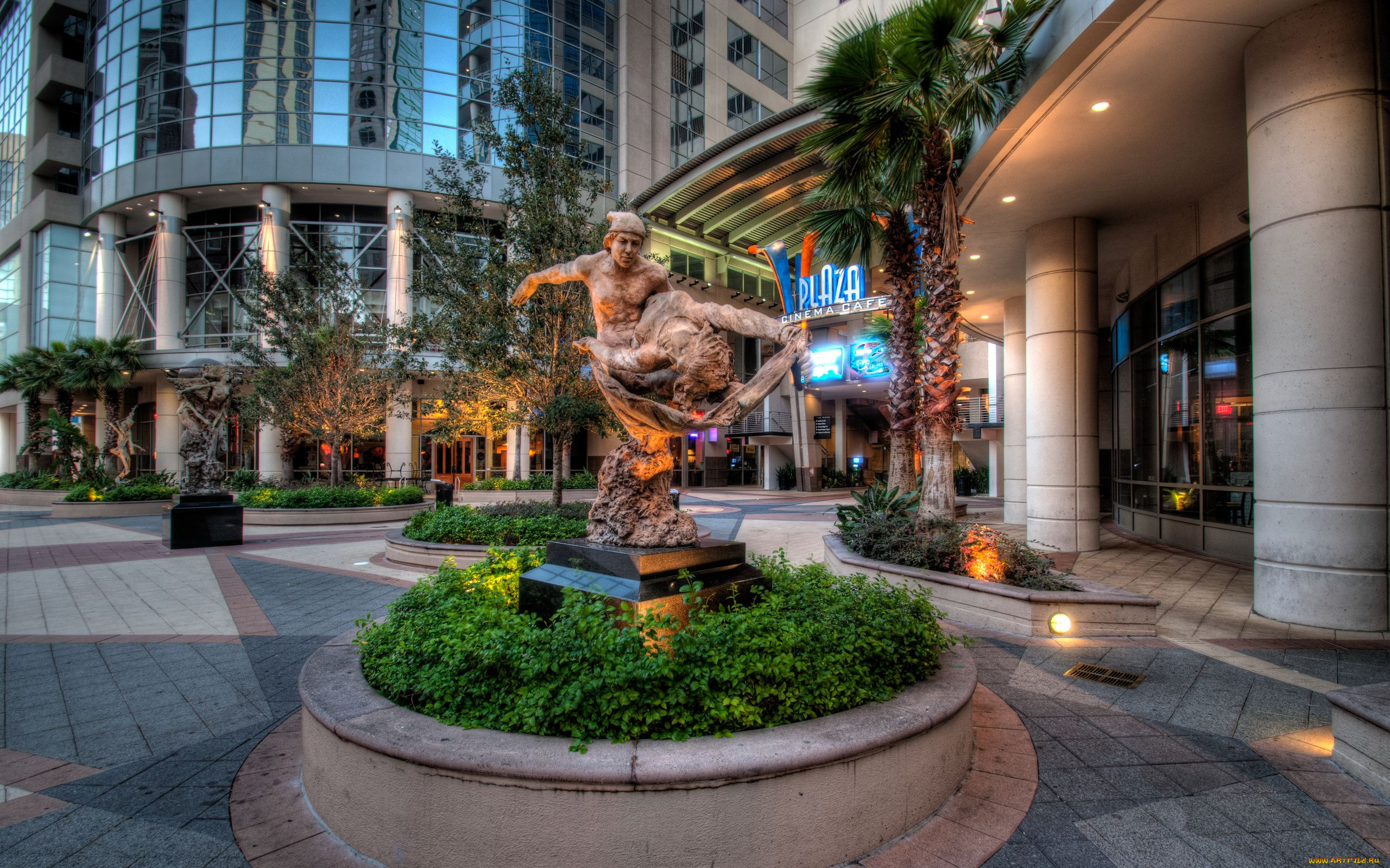 orlando, города, памятники, скульптуры, арт, объекты