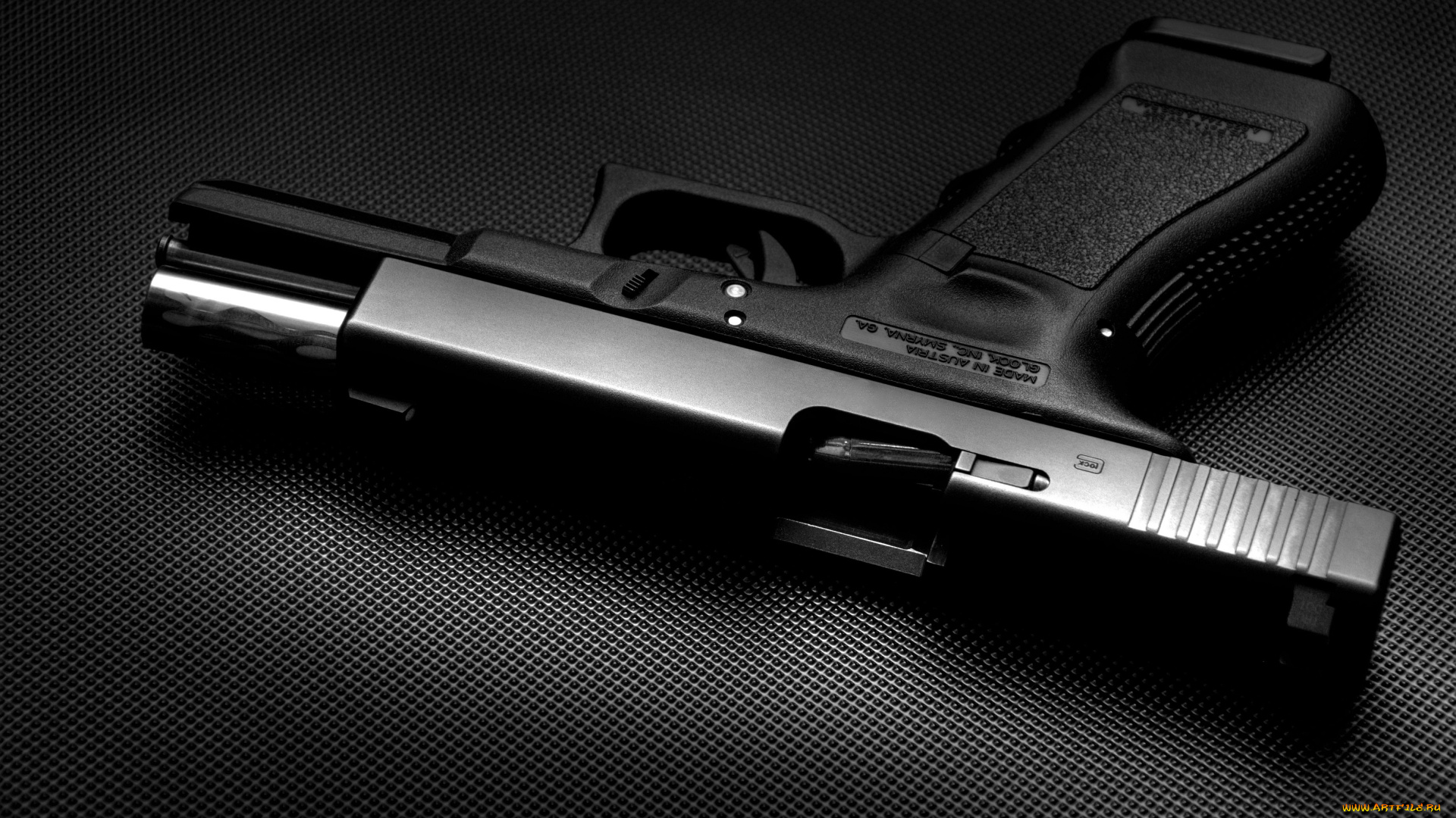 оружие, пистолеты, черный, дуло