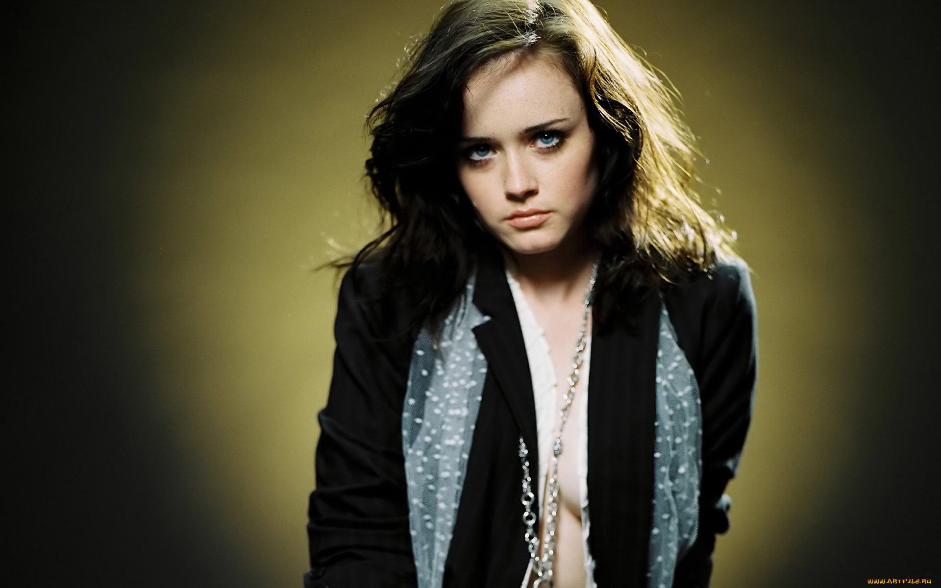 Alexis, Bledel, девушки, , , цепочка, шарфик