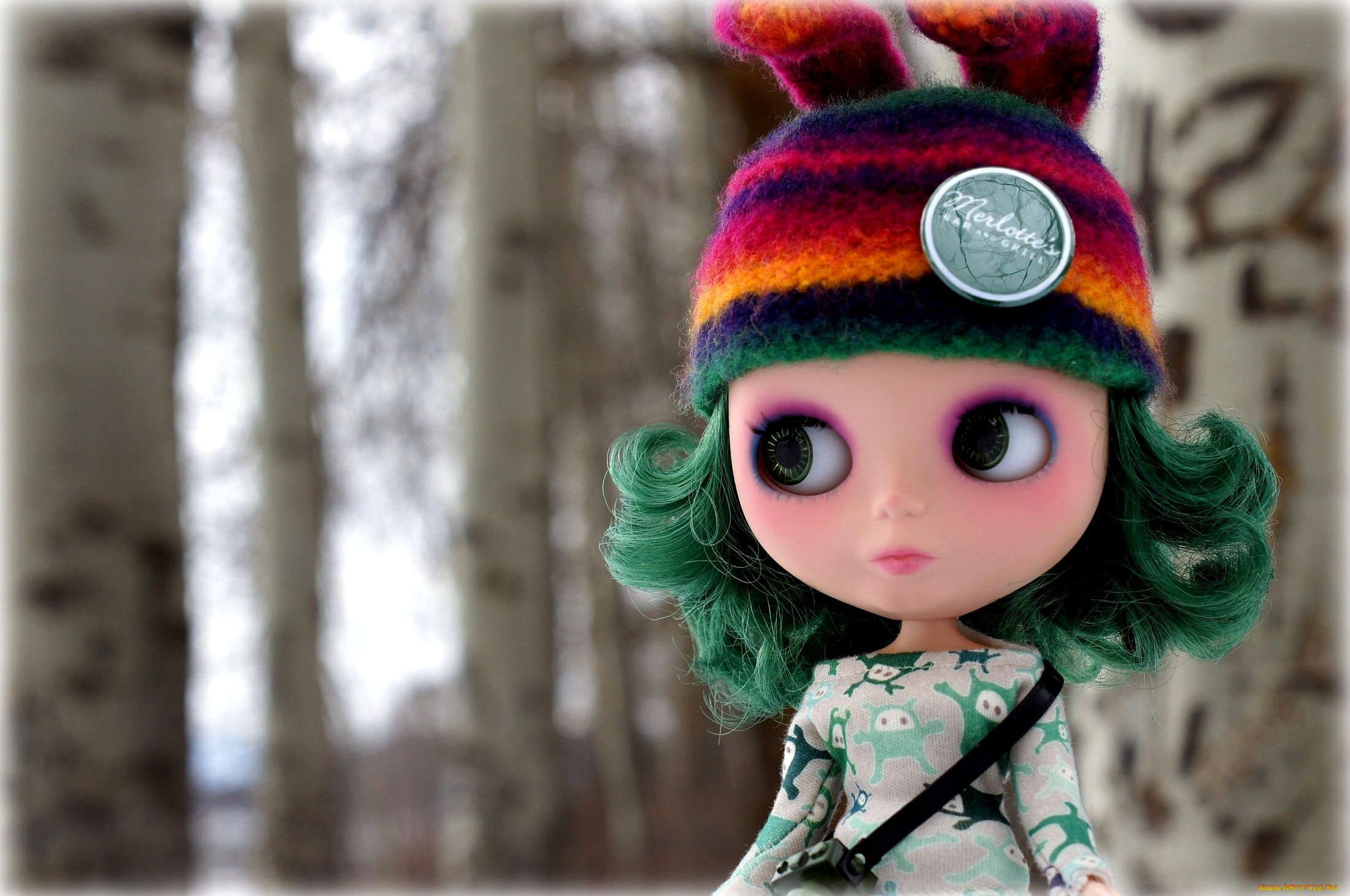 разное, игрушки, шапочка, кукла