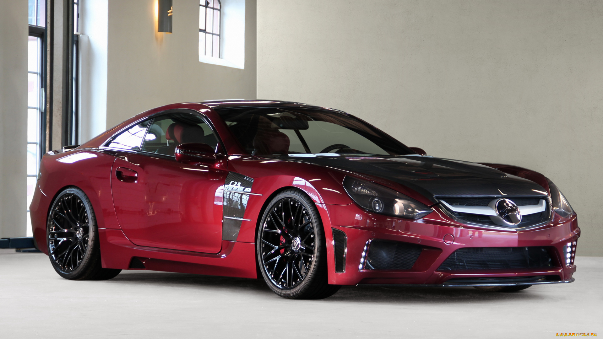 2011, carlsson, c25, royale, based, on, mercedes, benz, sl, r230, автомобили, mercedes-benz