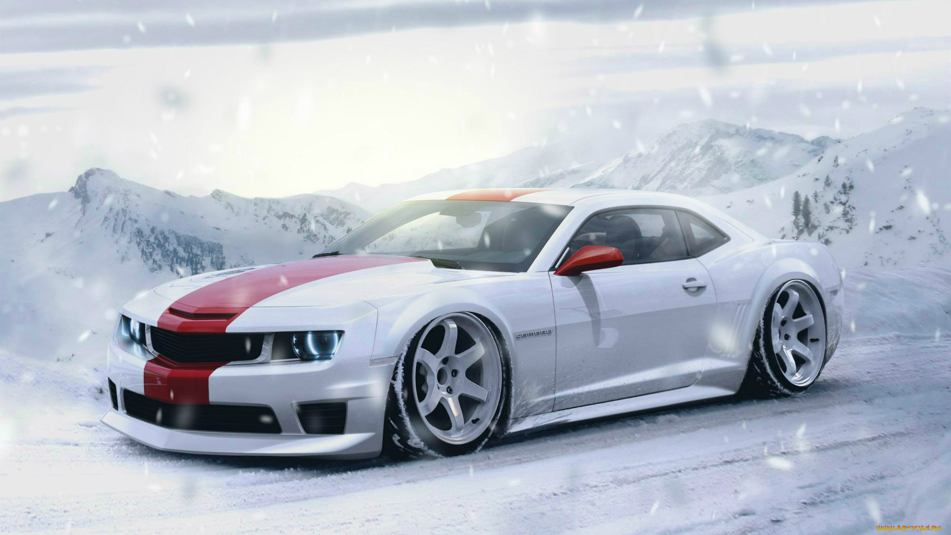 автомобили, виртуальный, тюнинг, camaro, chevrolet