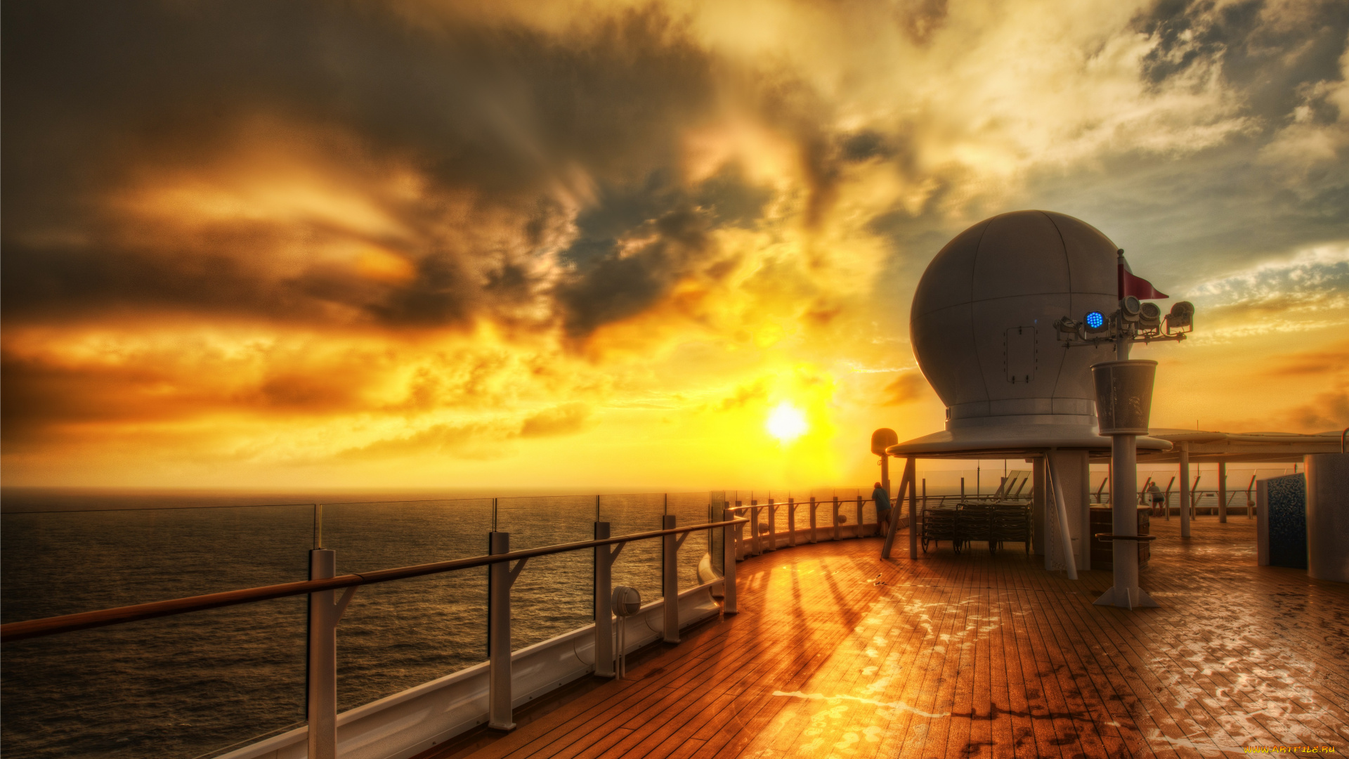 интерьер, каюты, помещения, на, корабле, круиз, солнце, палуба, лайнер, океан