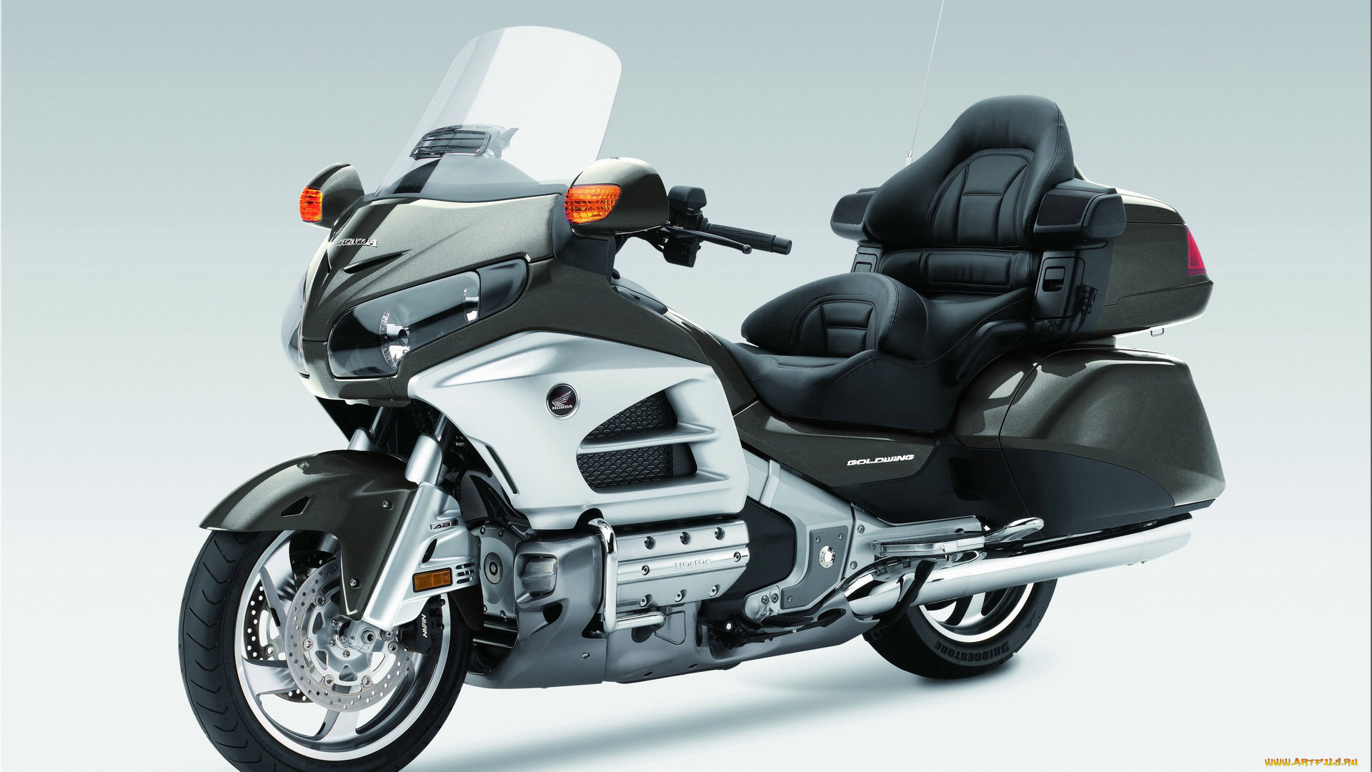 мотоциклы, honda, gold, wing, motorcycle