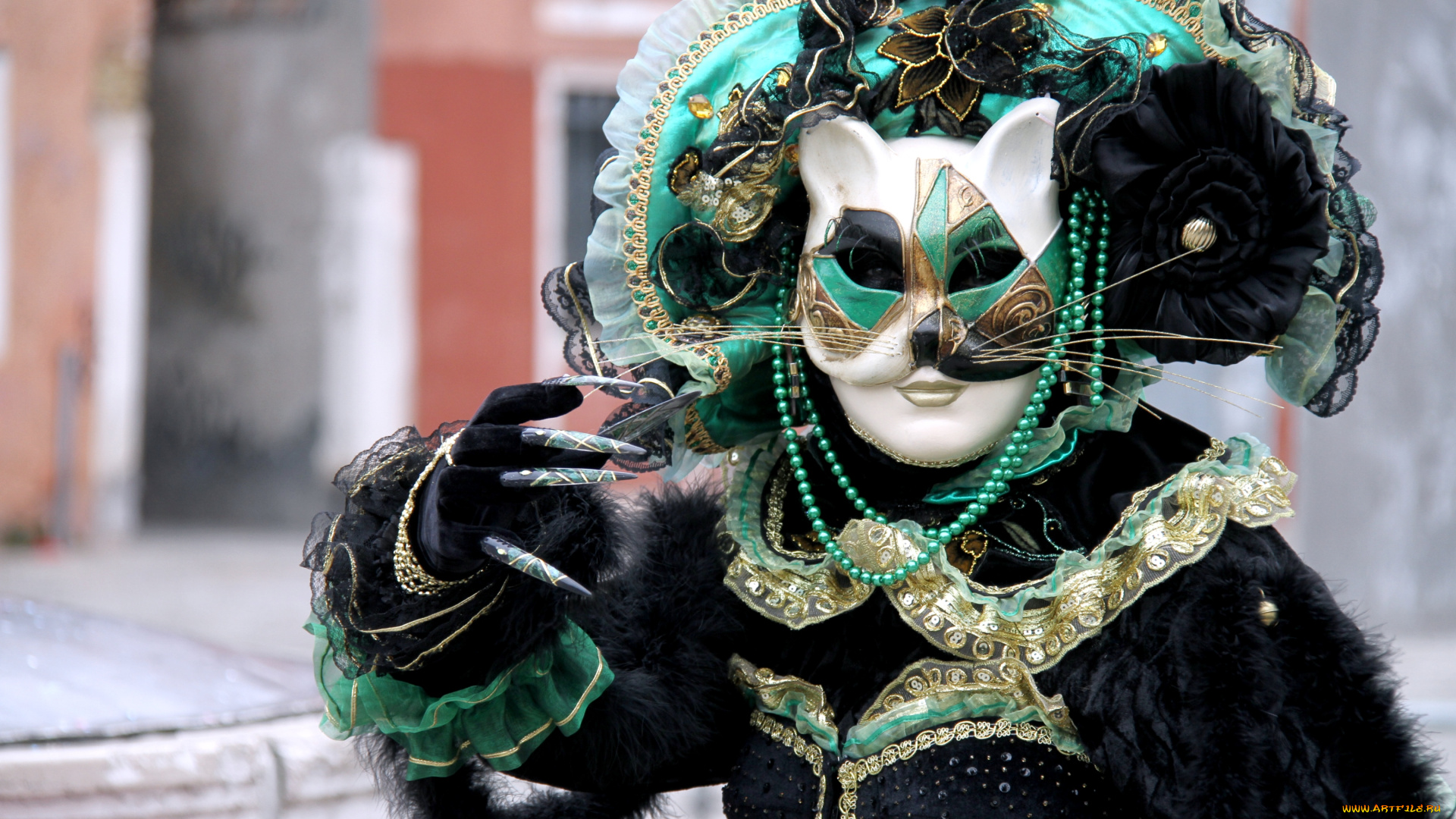 разное, маски, карнавальные, костюмы, карнавал, венеция