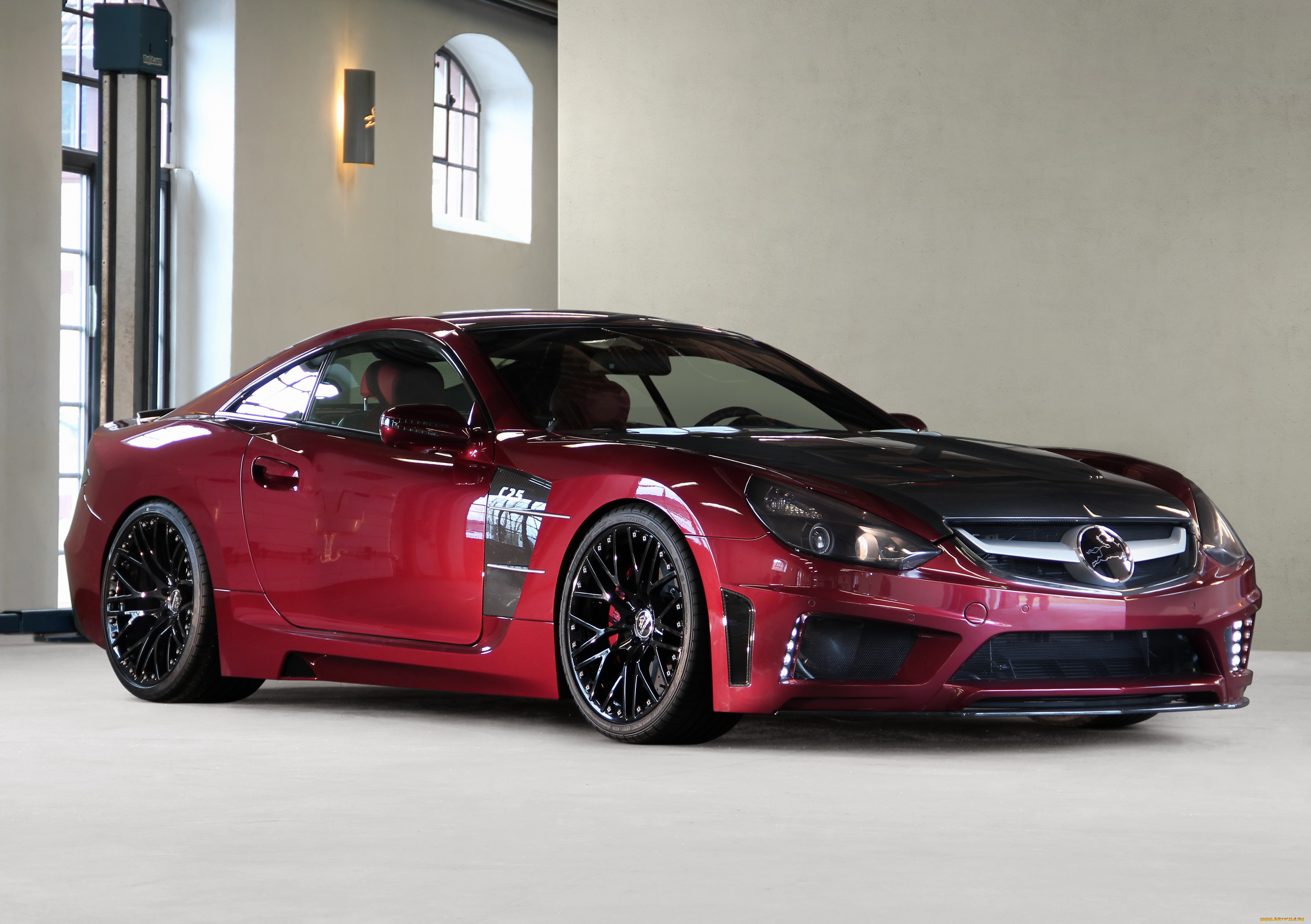 2011, carlsson, c25, royale, based, on, mercedes, benz, sl, r230, автомобили, mercedes-benz