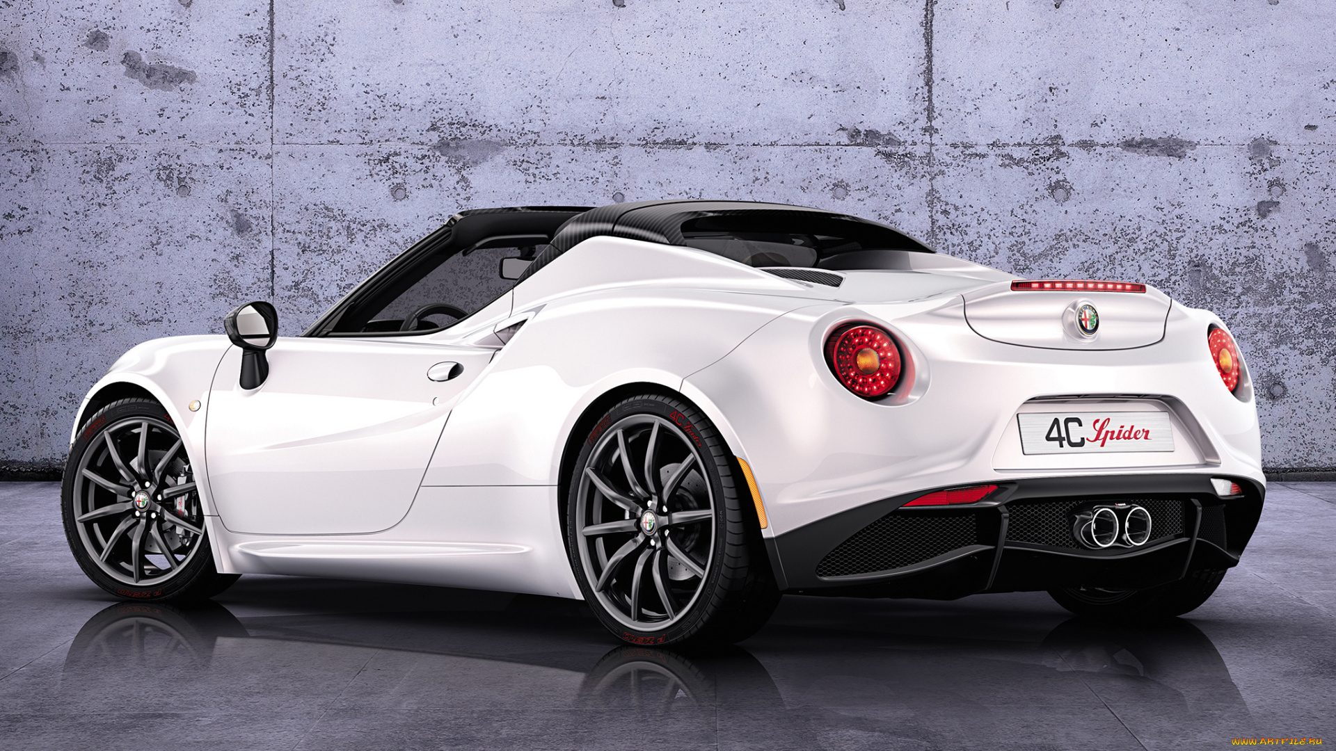 автомобили, alfa, romeo, alfa, romeo, 4c, spider, concept, 960