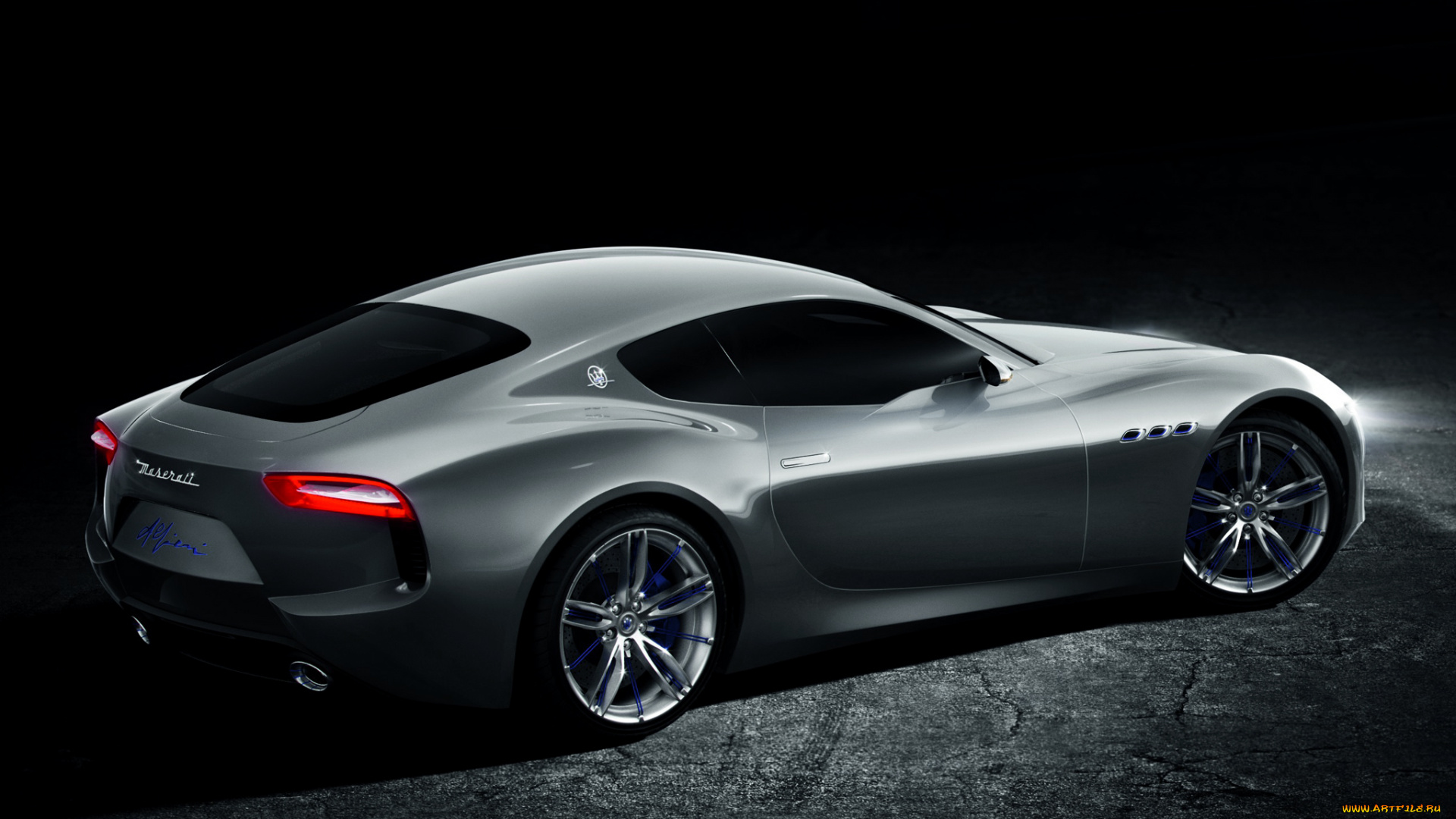 автомобили, maserati, alfieri, concept, 2014