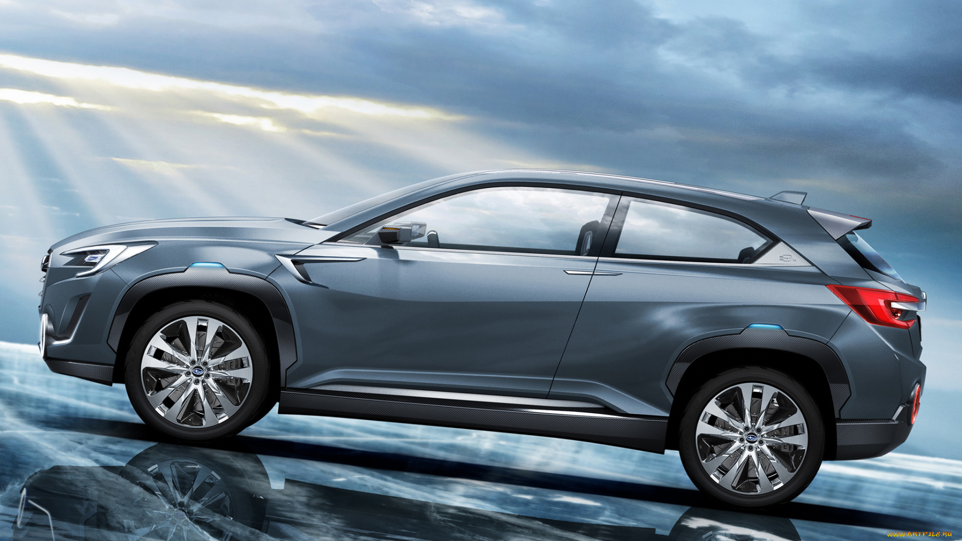 автомобили, subaru, 2014, viziv, 2, concept