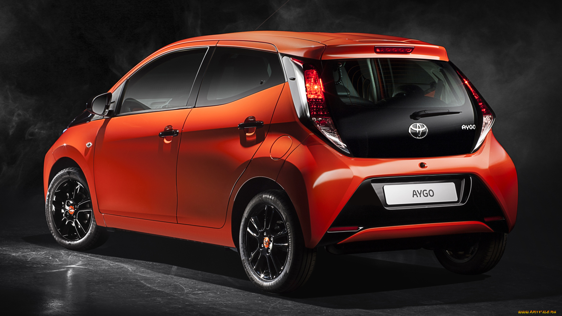 автомобили, toyota, красный, 2014, 5-door, aygo