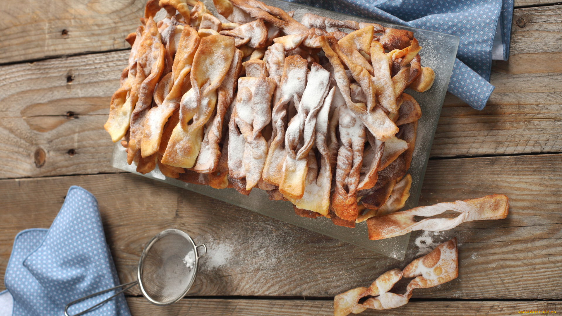 еда, пирожные, , кексы, , печенье, сахарная, пудра, хворост, салфетка