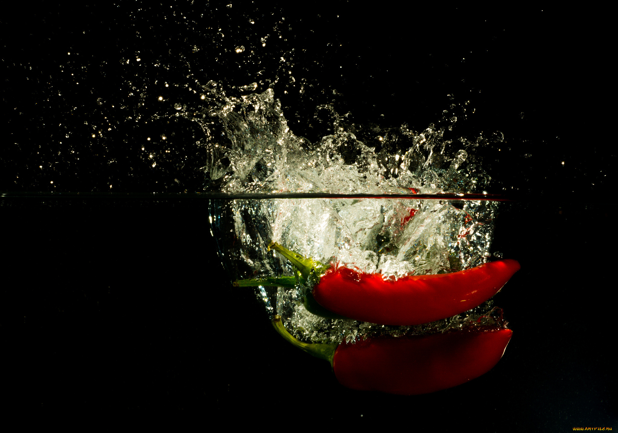еда, перец, вода, пузыри