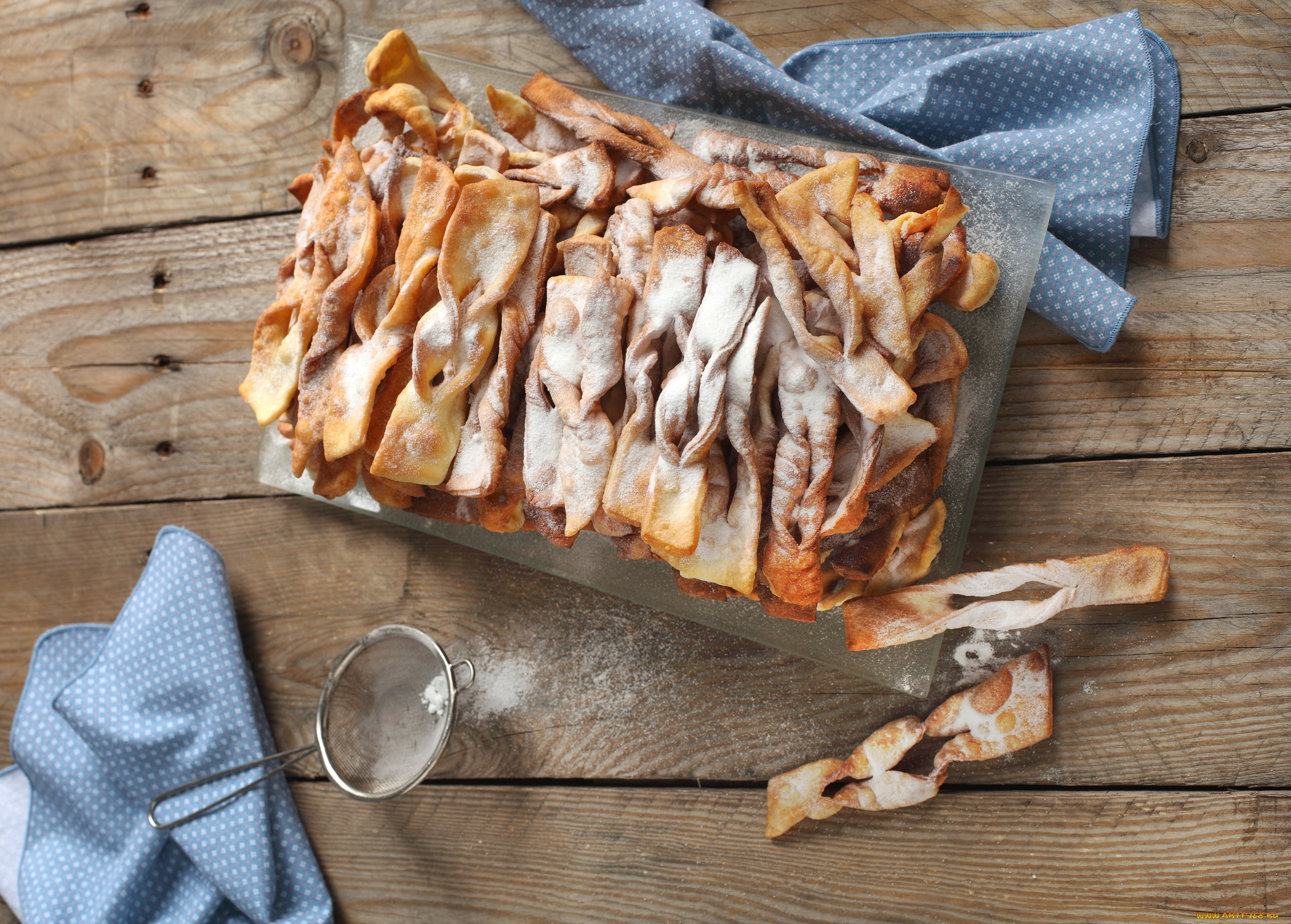 еда, пирожные, , кексы, , печенье, сахарная, пудра, хворост, салфетка