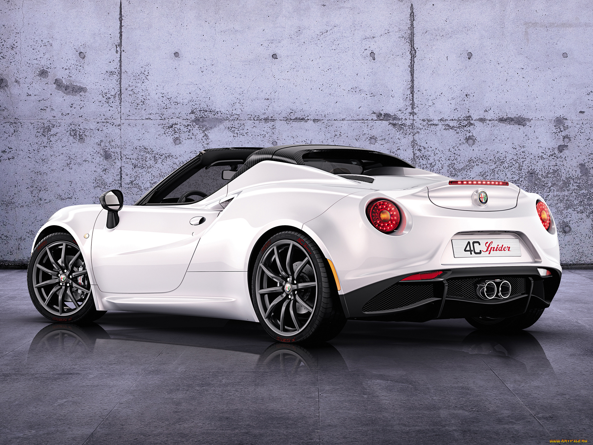 автомобили, alfa, romeo, alfa, romeo, 4c, spider, concept, 960