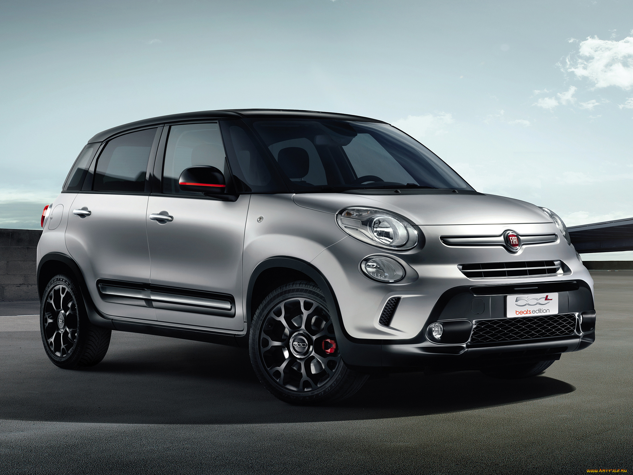автомобили, fiat, 2014, 330, 500l, beats, edition