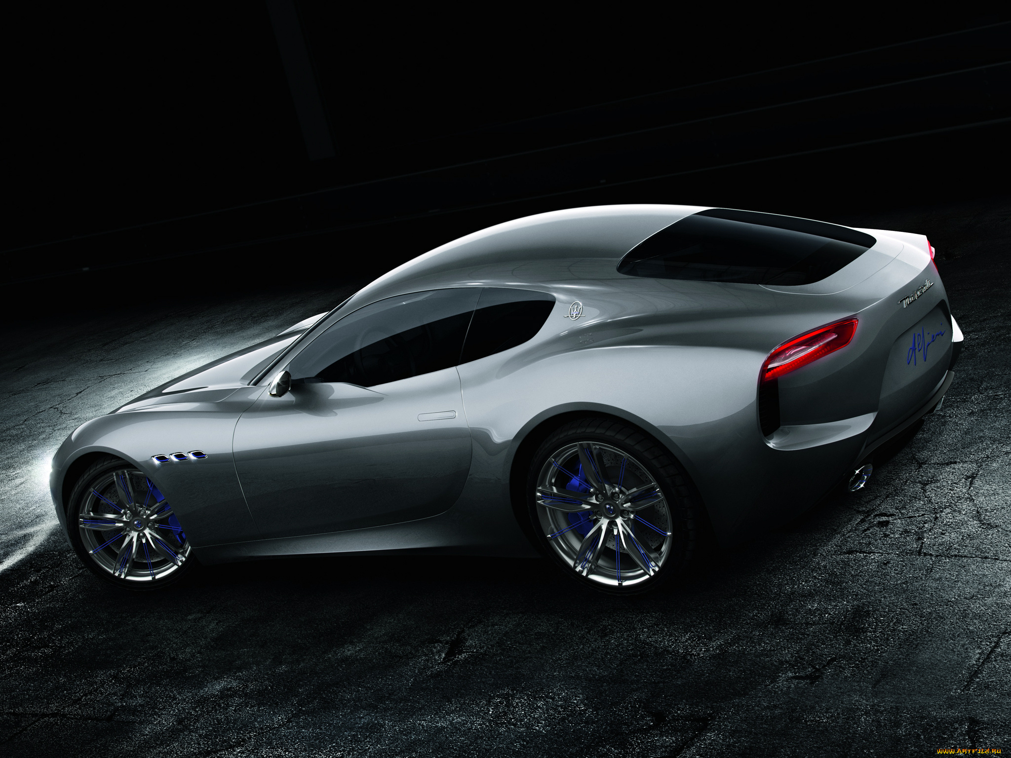 автомобили, maserati, alfieri, concept, 2014