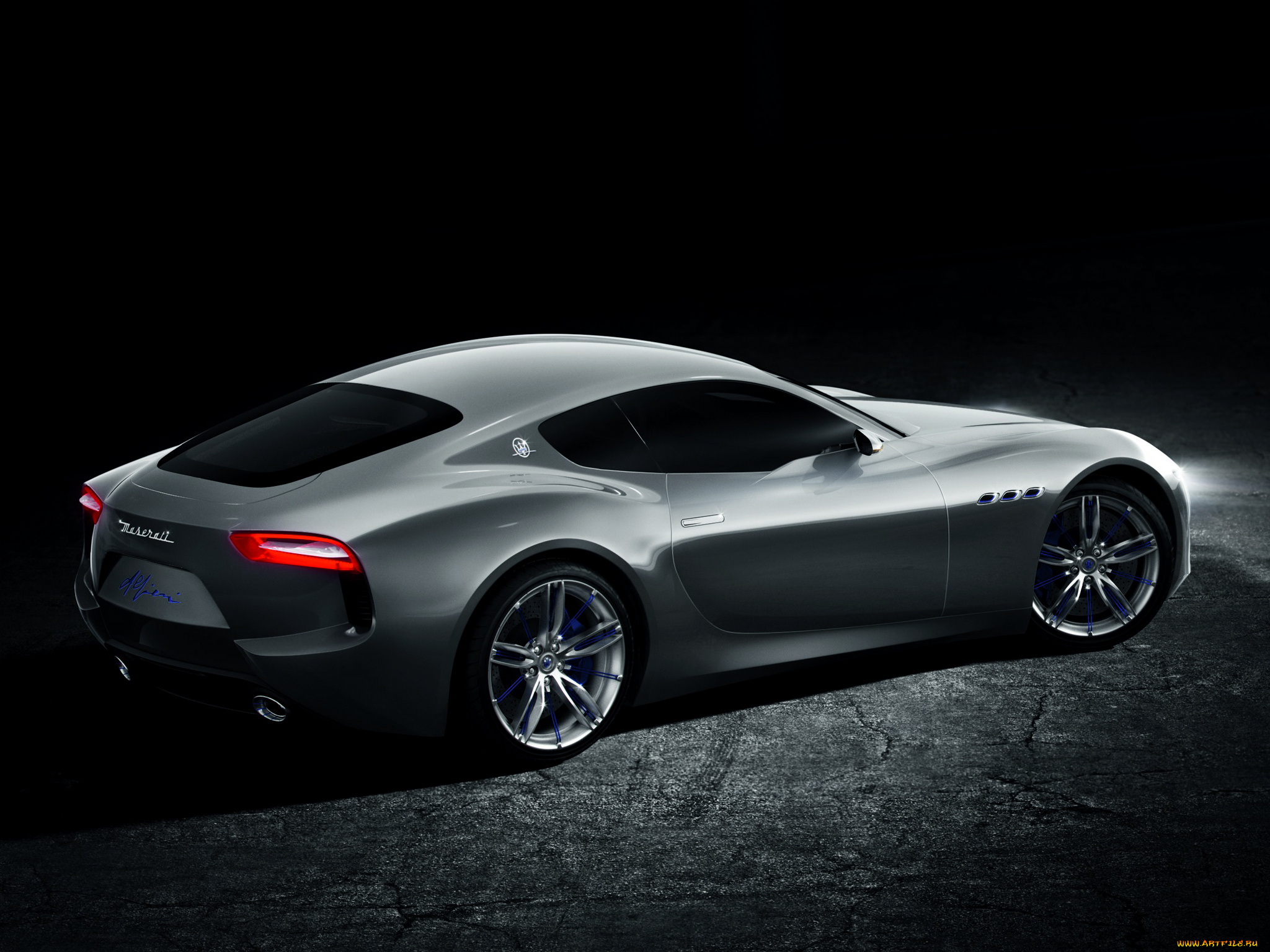 автомобили, maserati, alfieri, concept, 2014