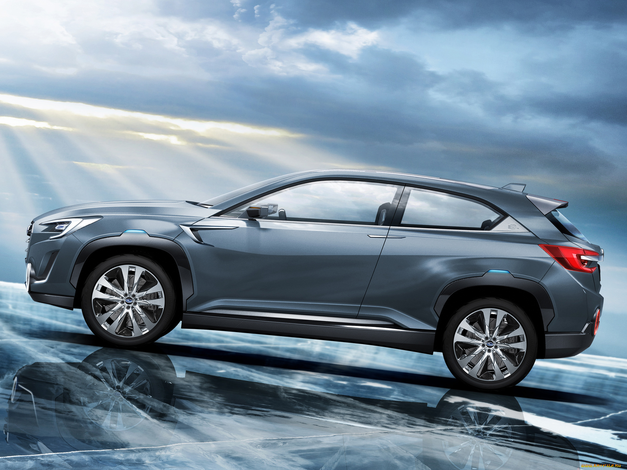 автомобили, subaru, 2014, viziv, 2, concept