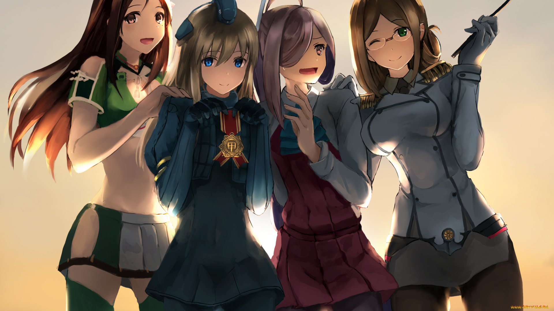 аниме, kantai, collection, amagi, kantai, collection, u-511, katori, арт, kancolle, asashimo, девушки, akabane, rin