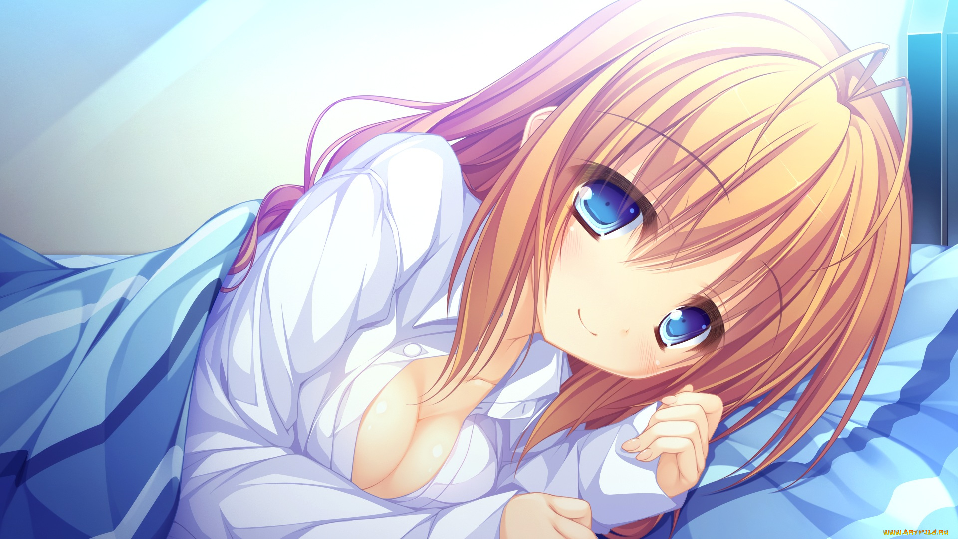 аниме, kujiragami, no, tearstilla, взгляд, девушка, kamitono, ena, kujiragami, no, tearstilla