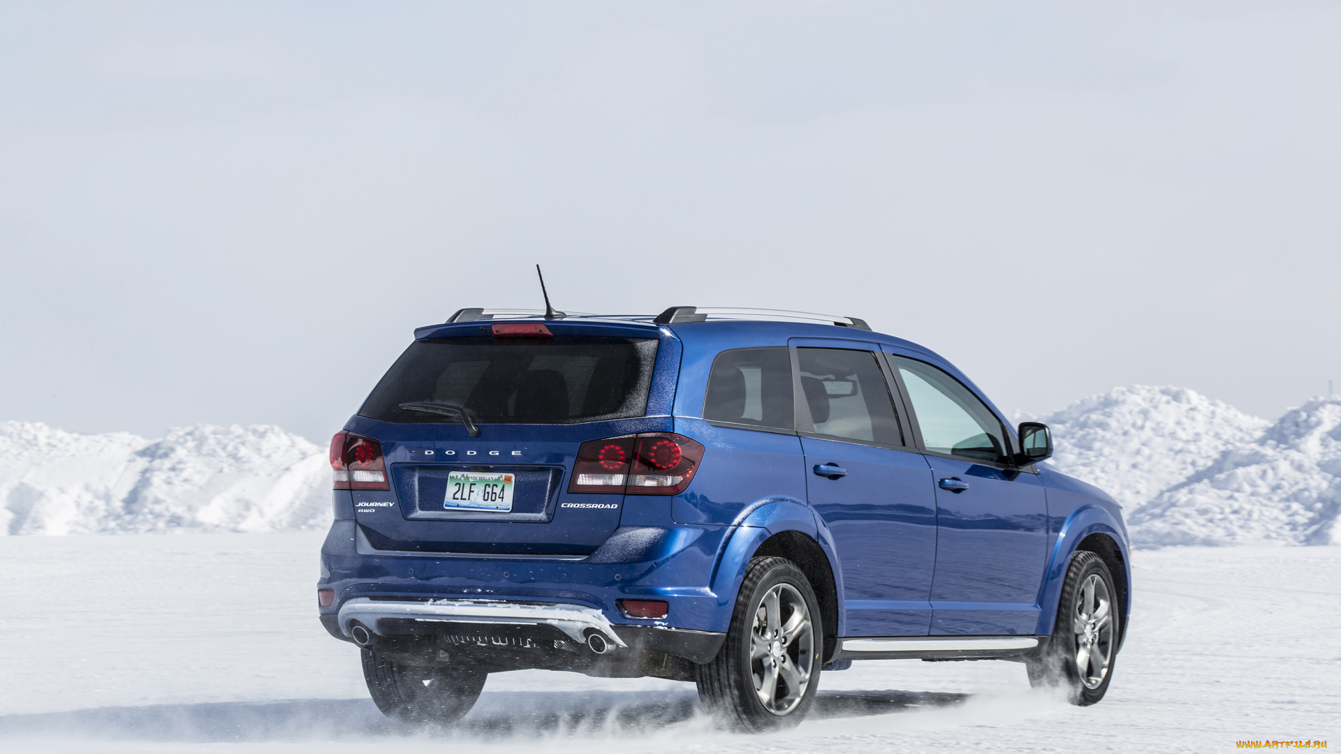 автомобили, dodge, crossroad, journey, 2014г, синий, jc